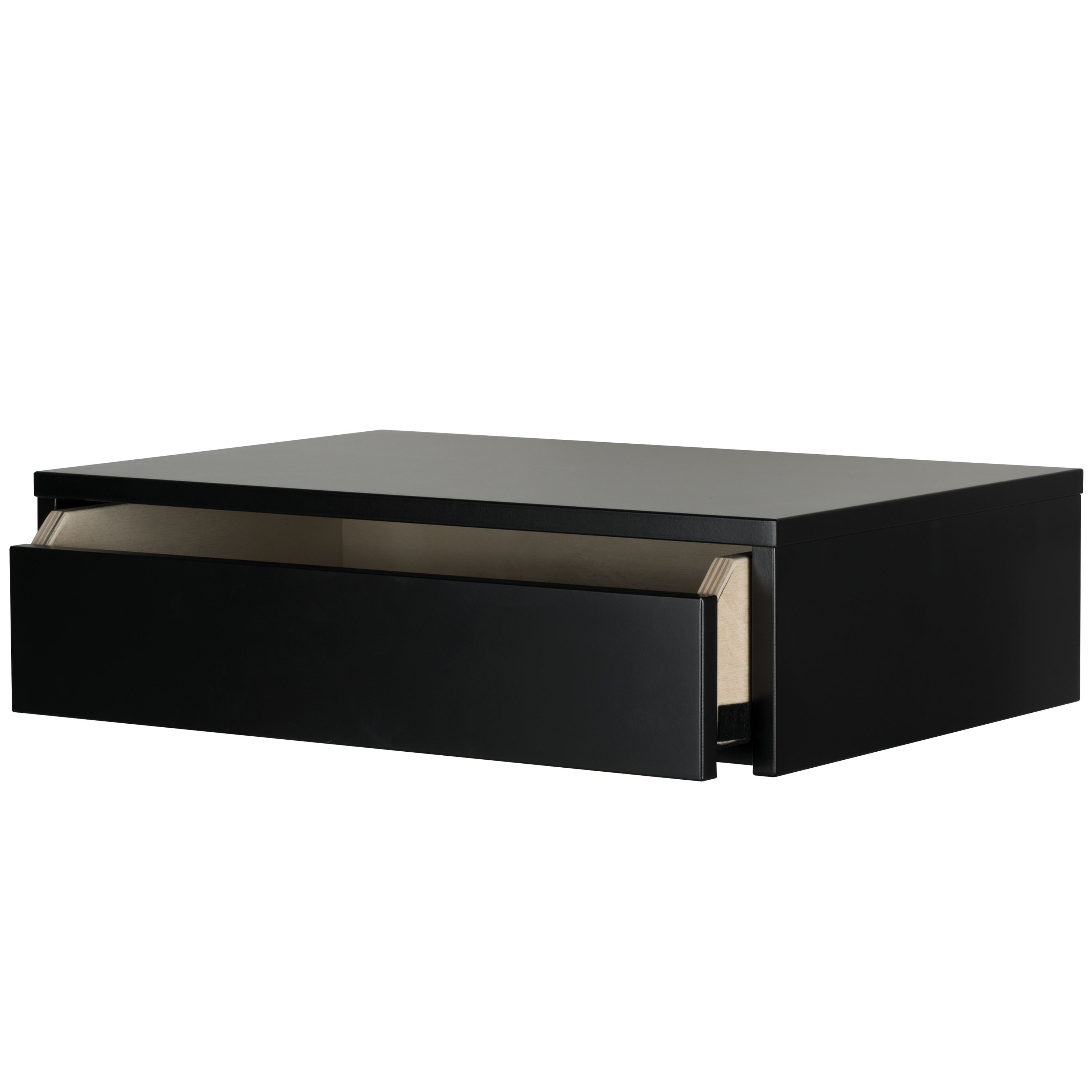 Maze Pythagoras Wandregal Schwarz 27x41cm