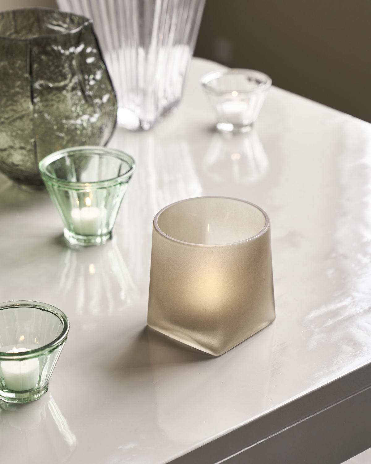 House Doctor Made Ljusstake Ljusbrun 11cm