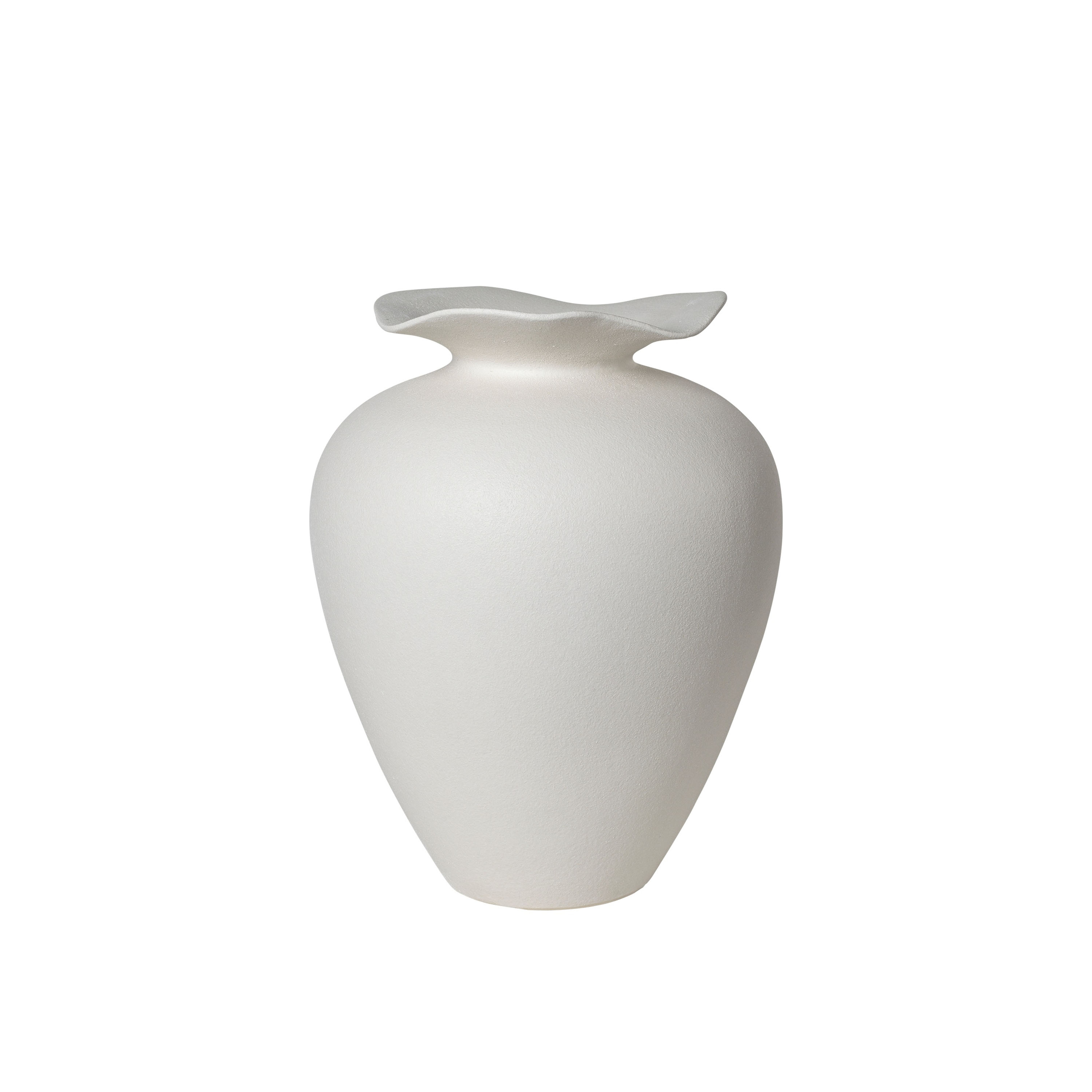 Florentina Vase Off White L