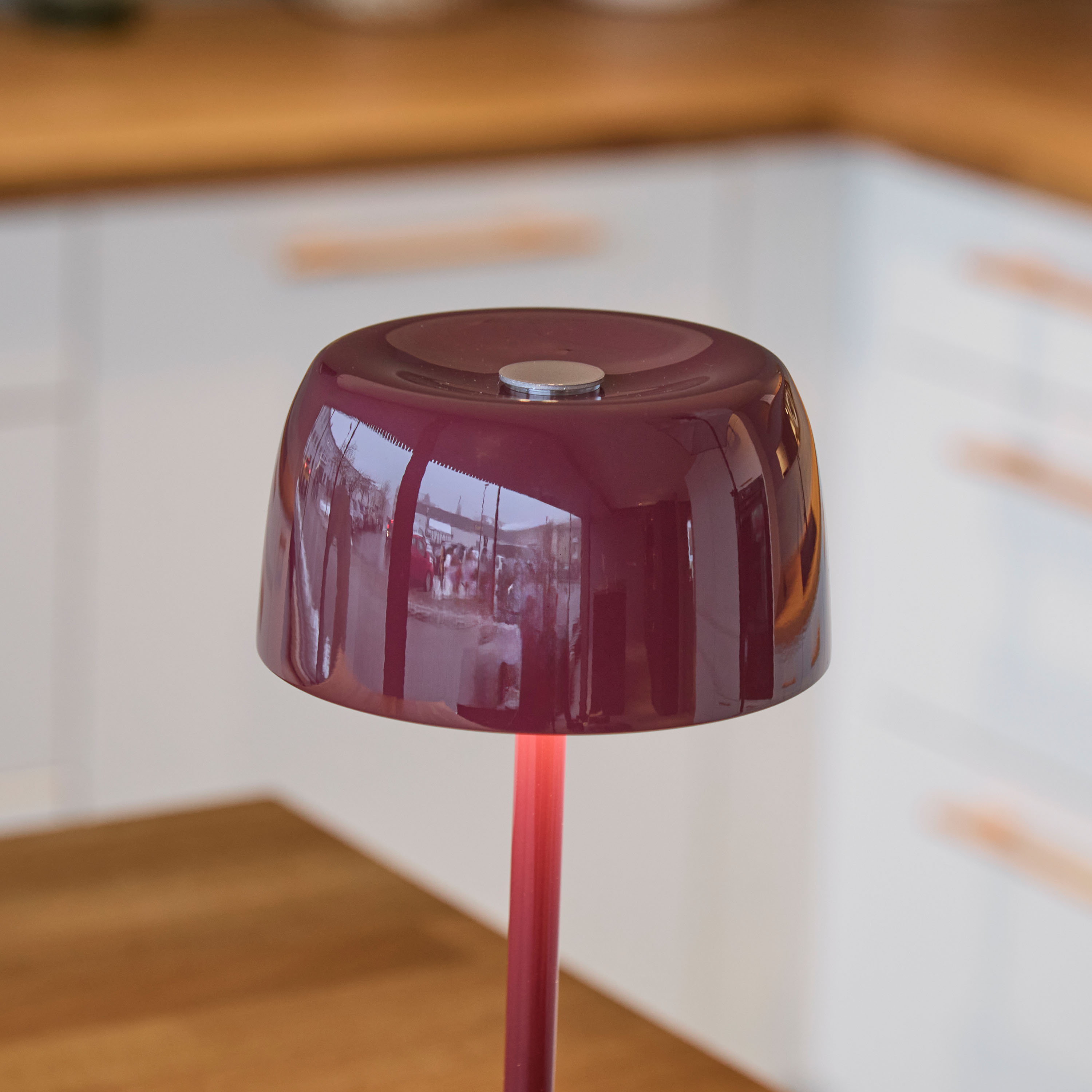LOOM Design Dexter Portabel Bordslampa Dark Cherry 30cm