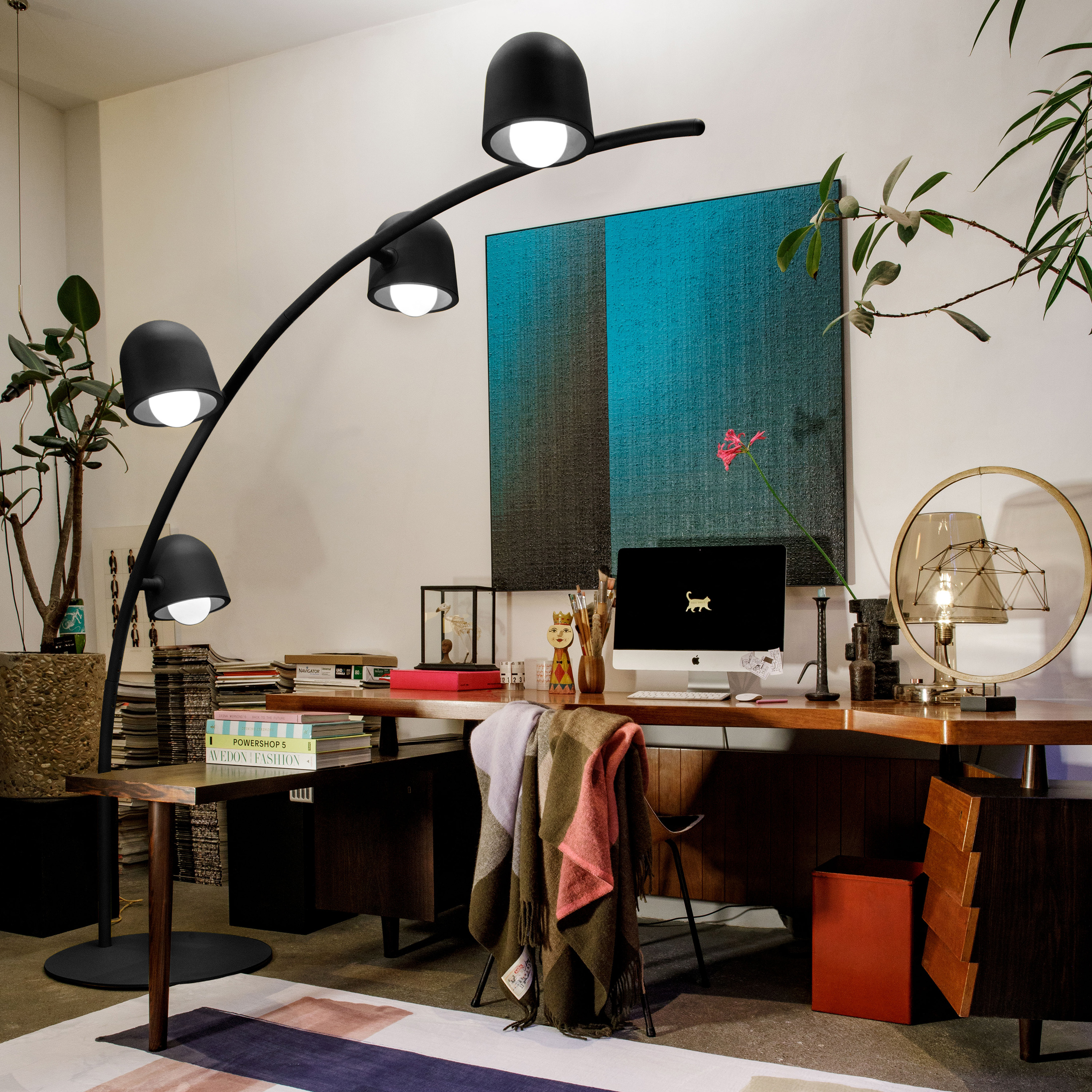 Fatboy Big Lebow gulvlampe Anthracite