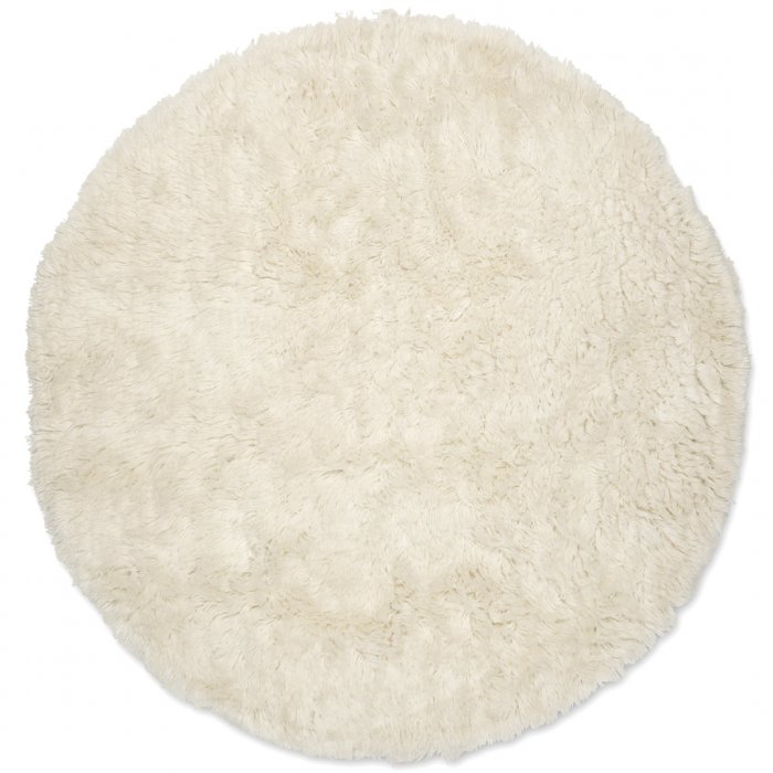 Classic Collection - Cloudy Ullmatta Naturvit Ø160