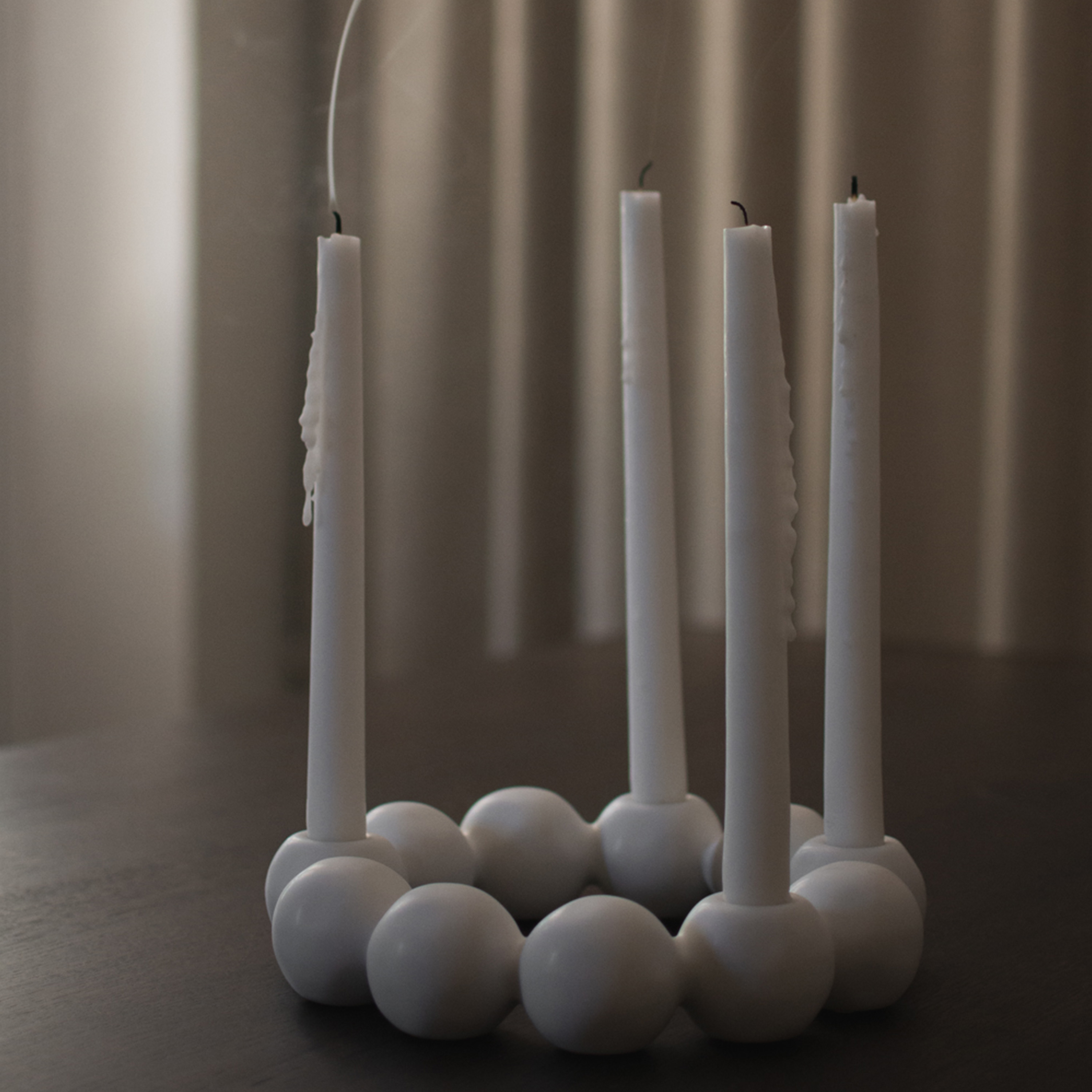 DBKD Bright Ljusstake White Ø27