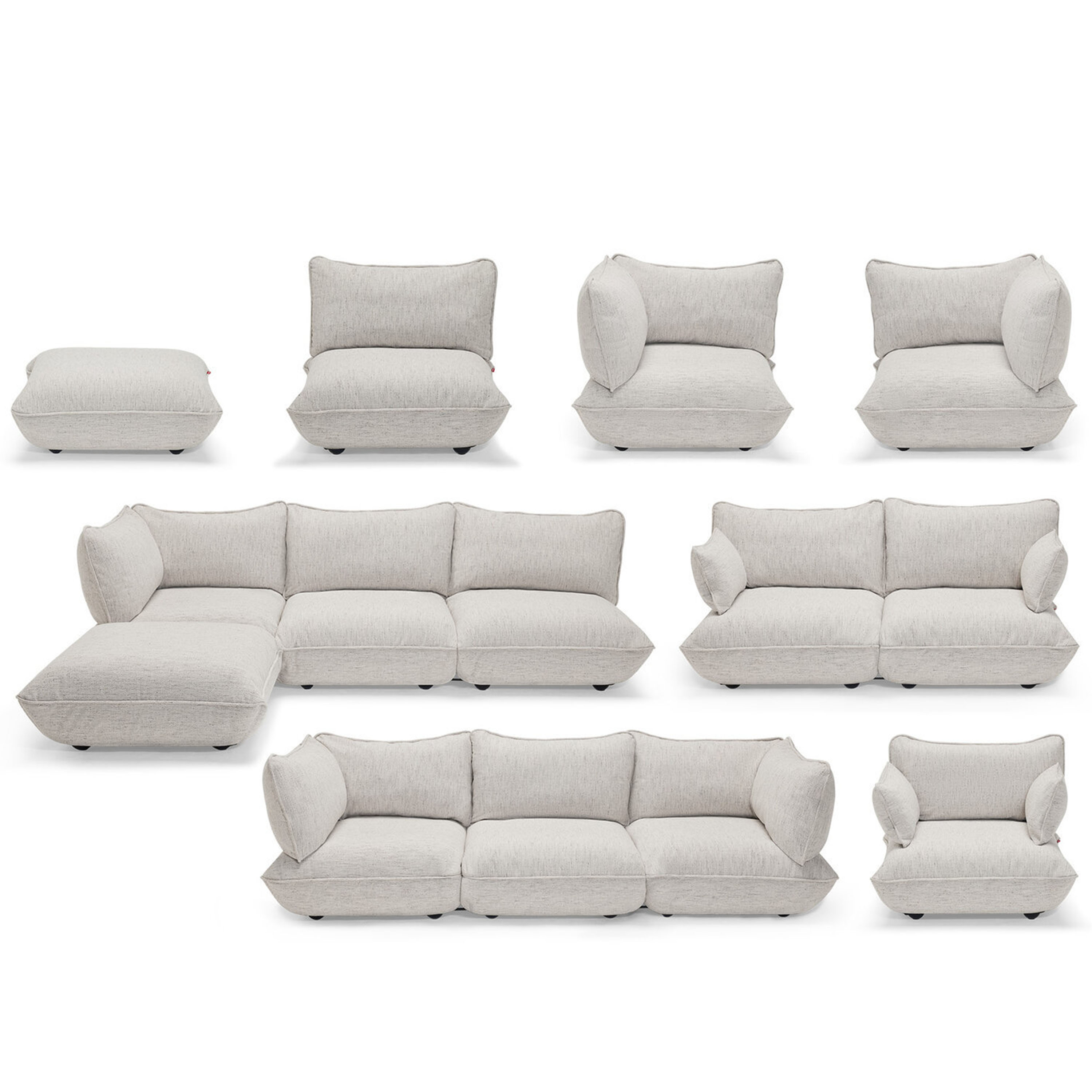 Fatboy Sumo Mingle 3-seater Sofa Marble 210cm