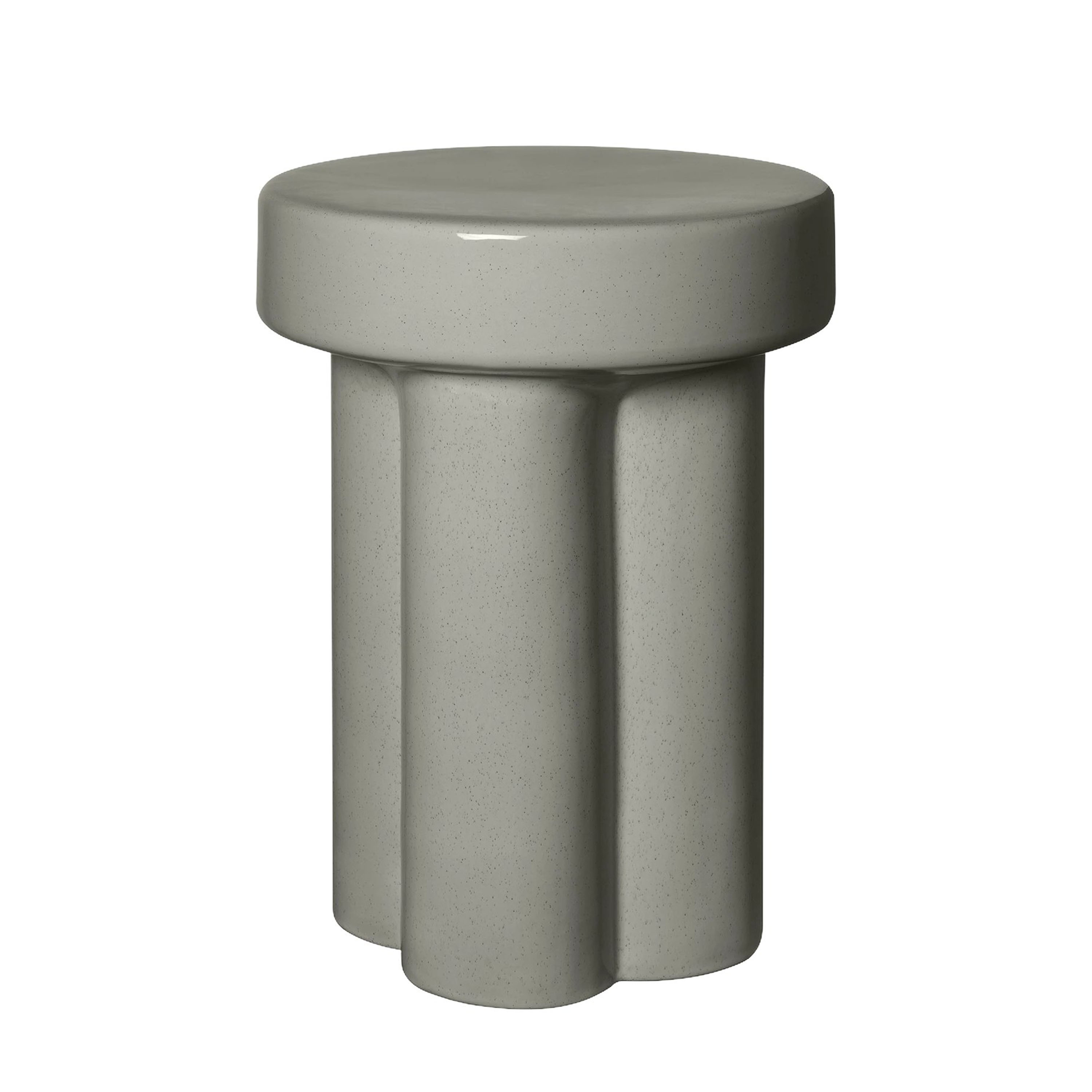 Toru Ceramic Sidobord Elephant Skin Shape Big