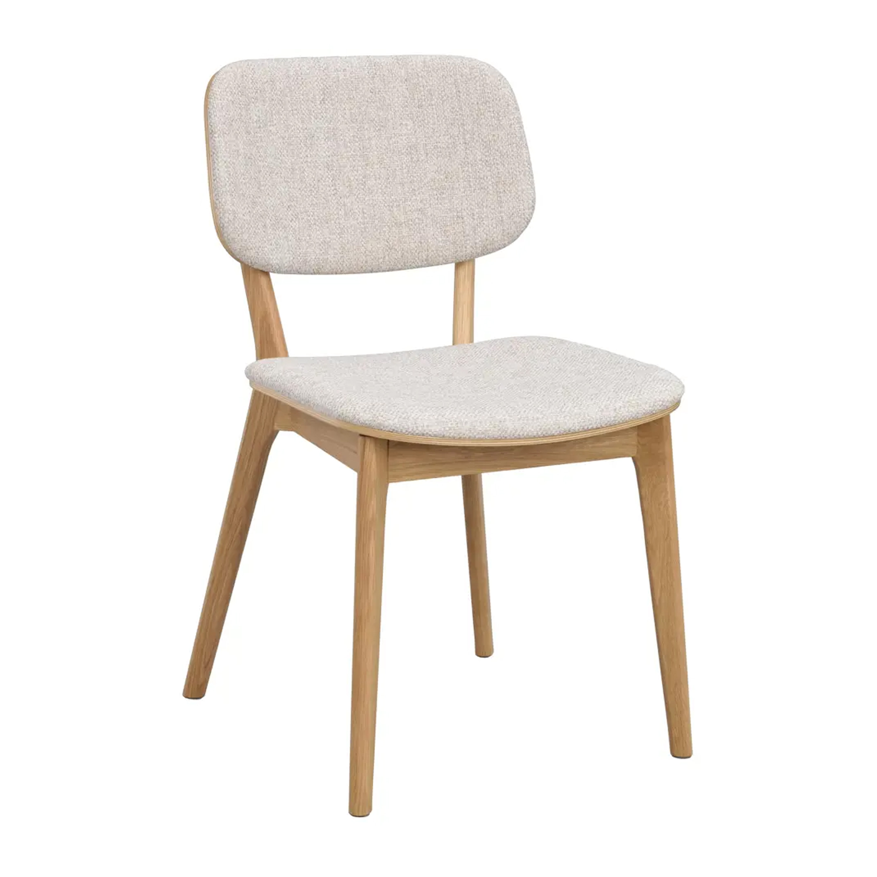 Rowico Home Barrett Esszimmerstuhl Eiche/Hellbeige