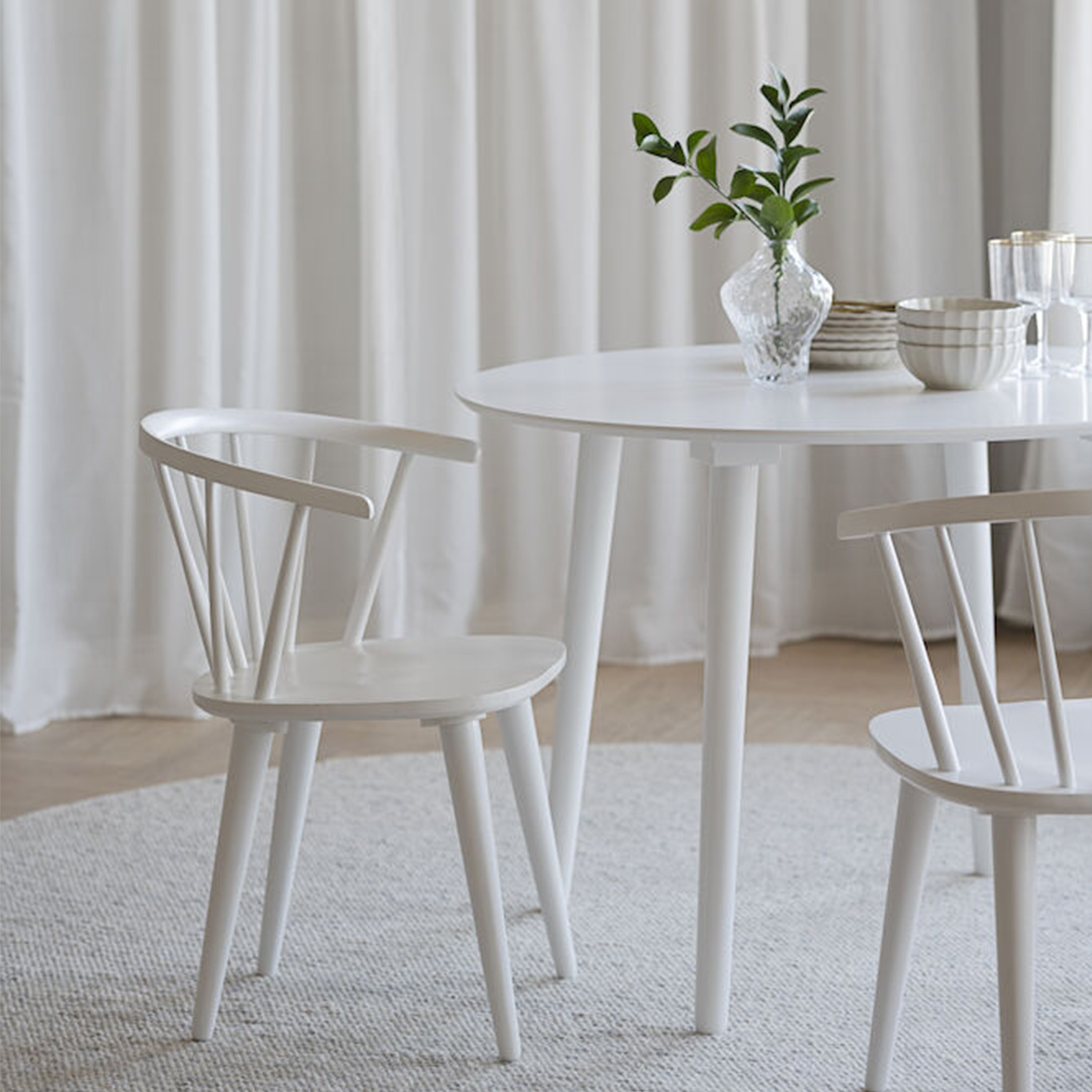 Rowico Home Carmen Matstol Vit