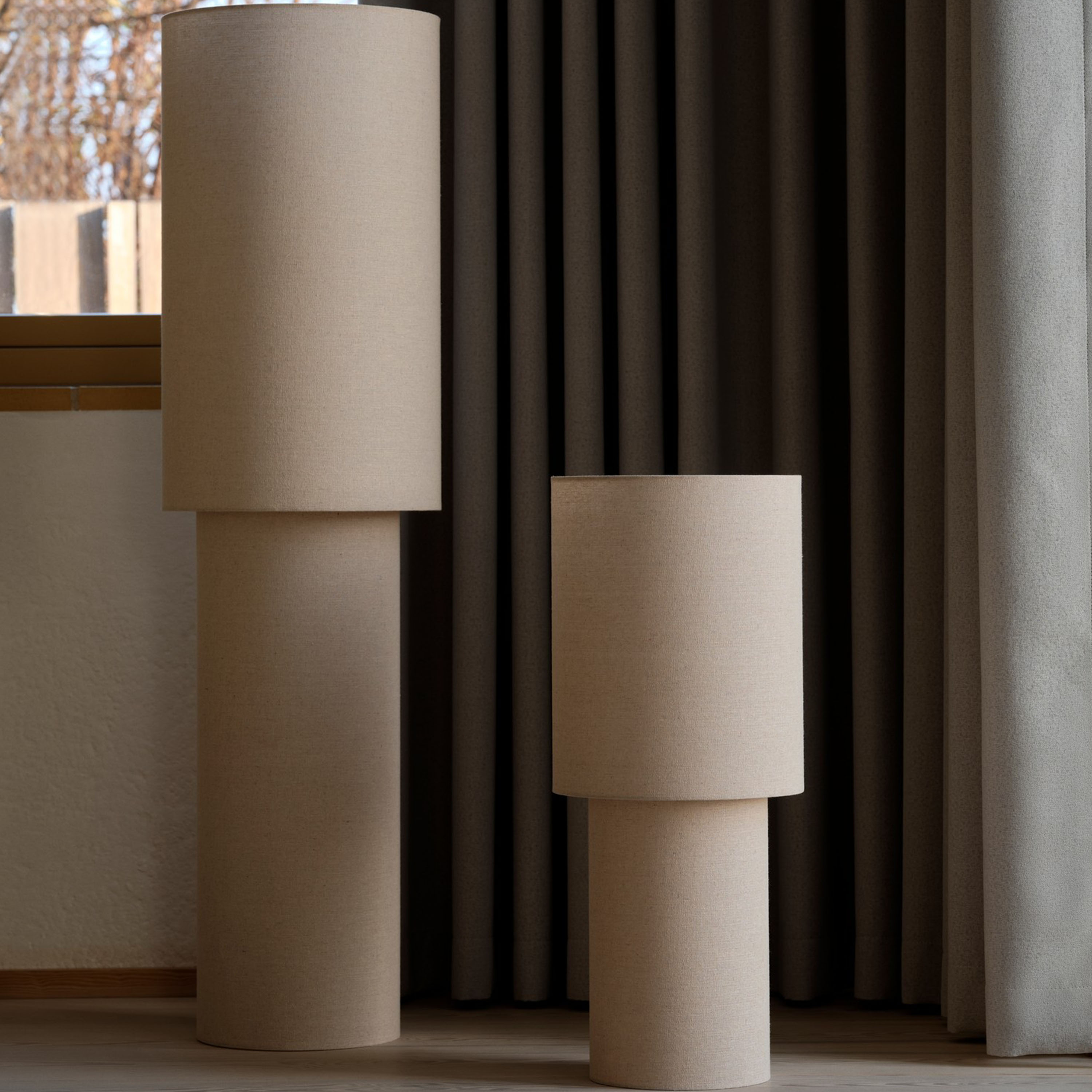 Nordlux Izara 110 Golvlampa Beige