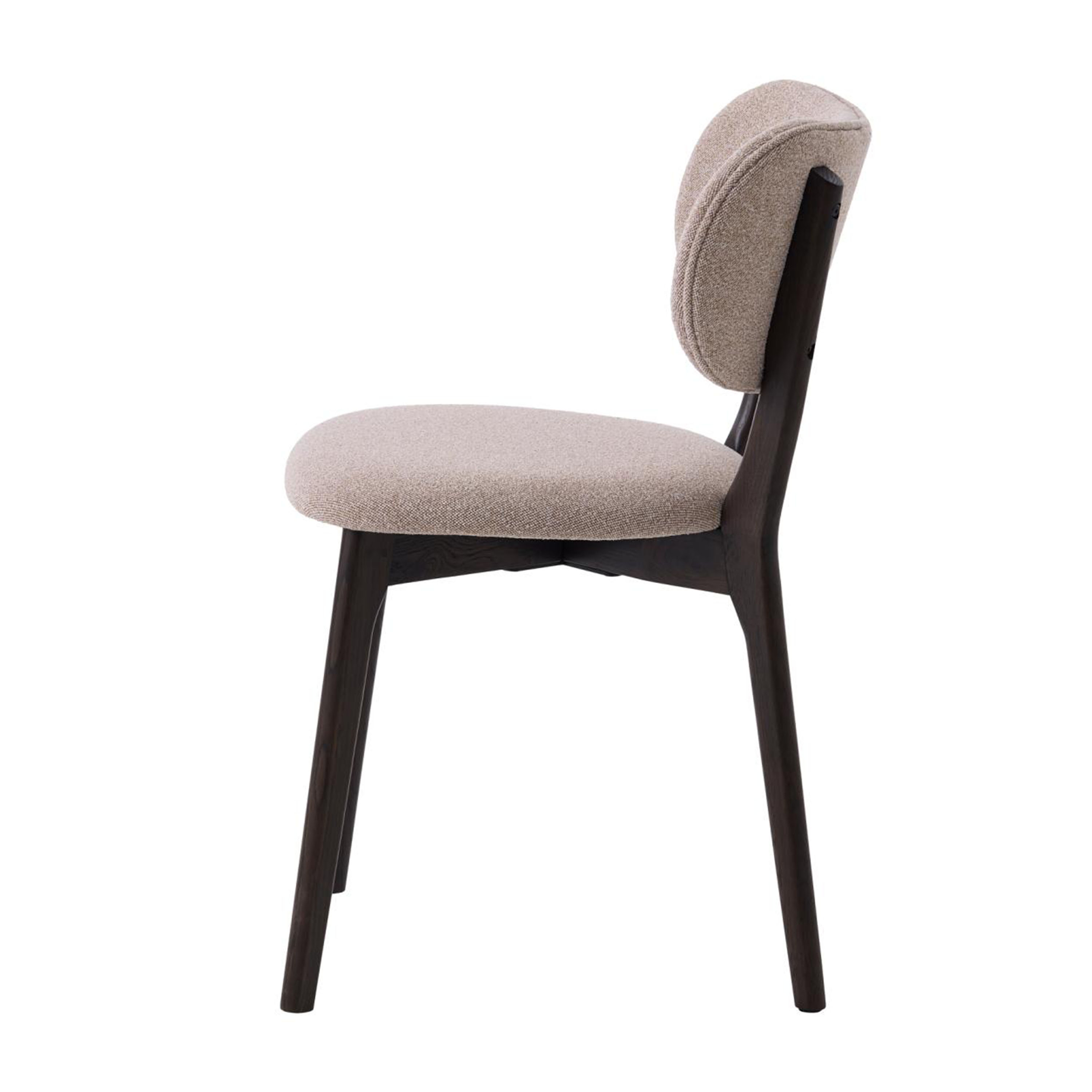 Nordic Home Frances Esszimmerstuhl Dunkel Espresso/Sand