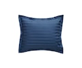 Sateen Stripes Örngott Dusty Navy 50x60