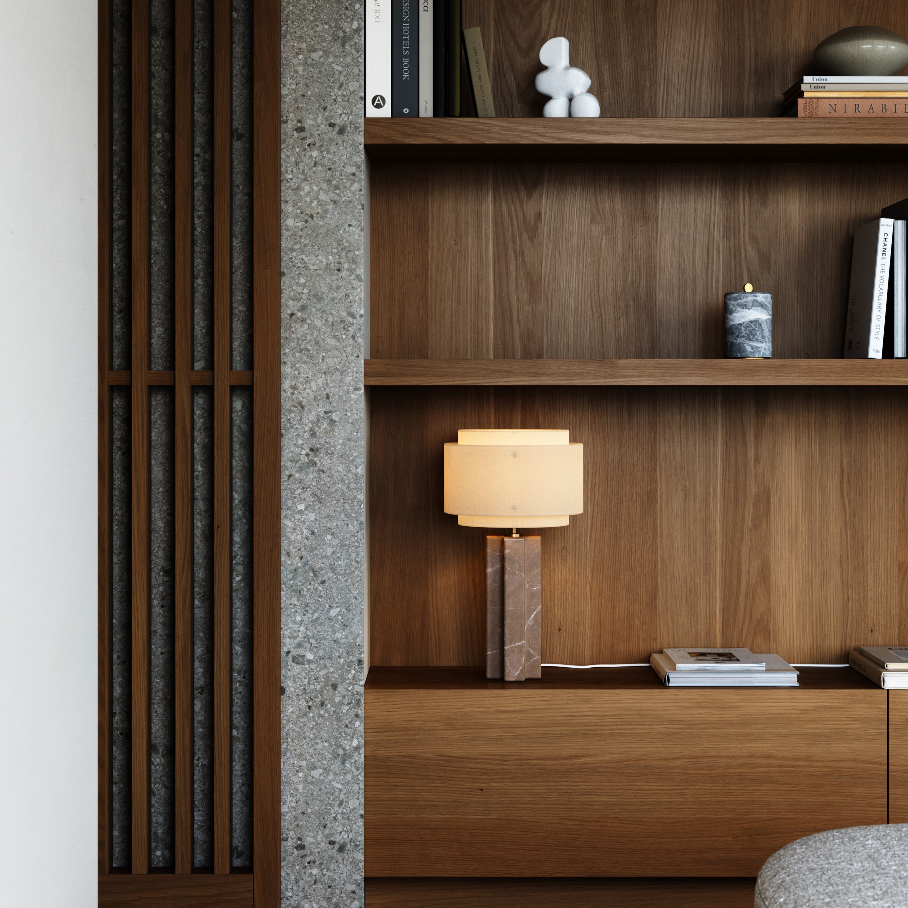 Design For The People Takai Bordlampe Beige