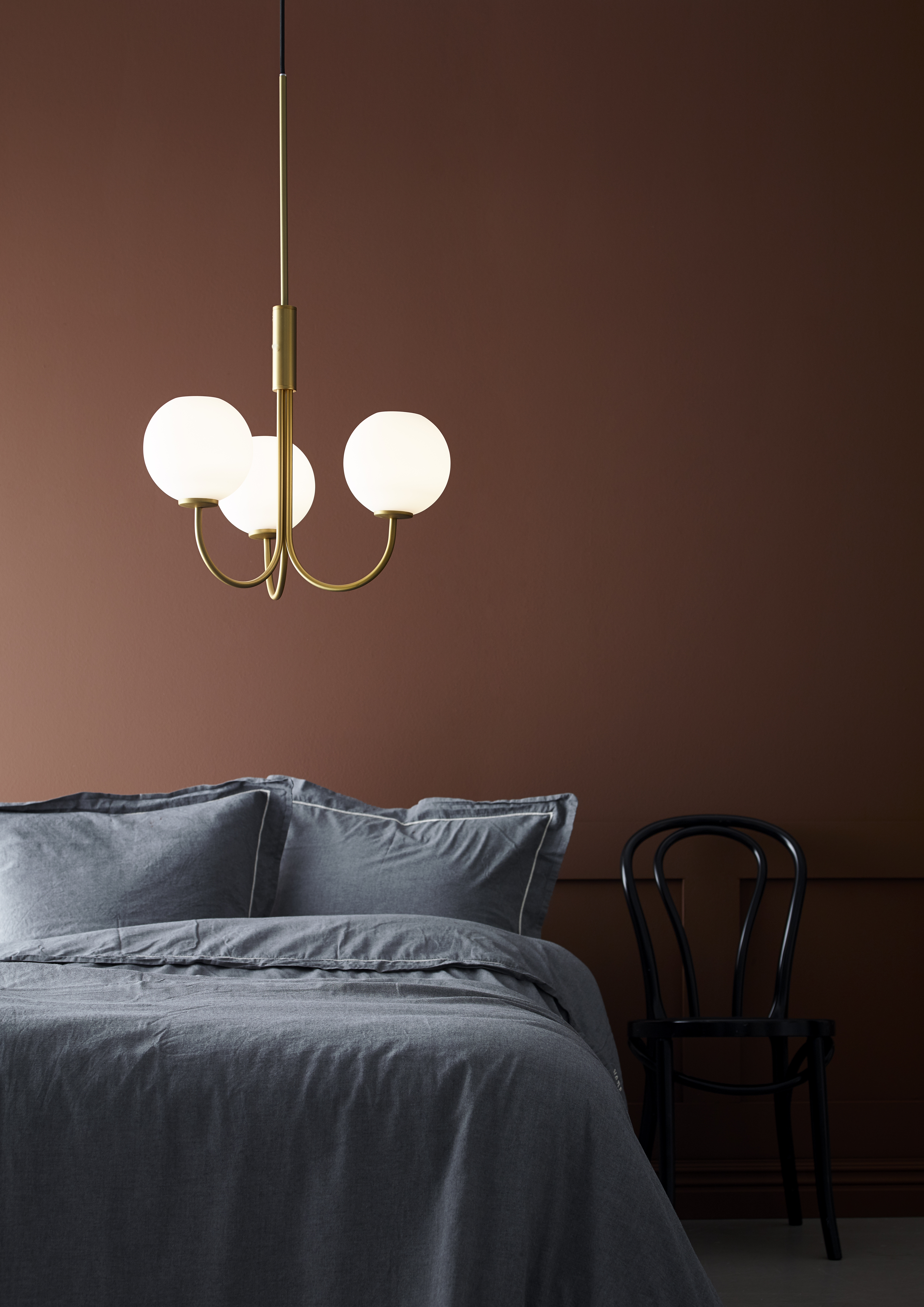 Herstal Ballon Messing Hängelampe