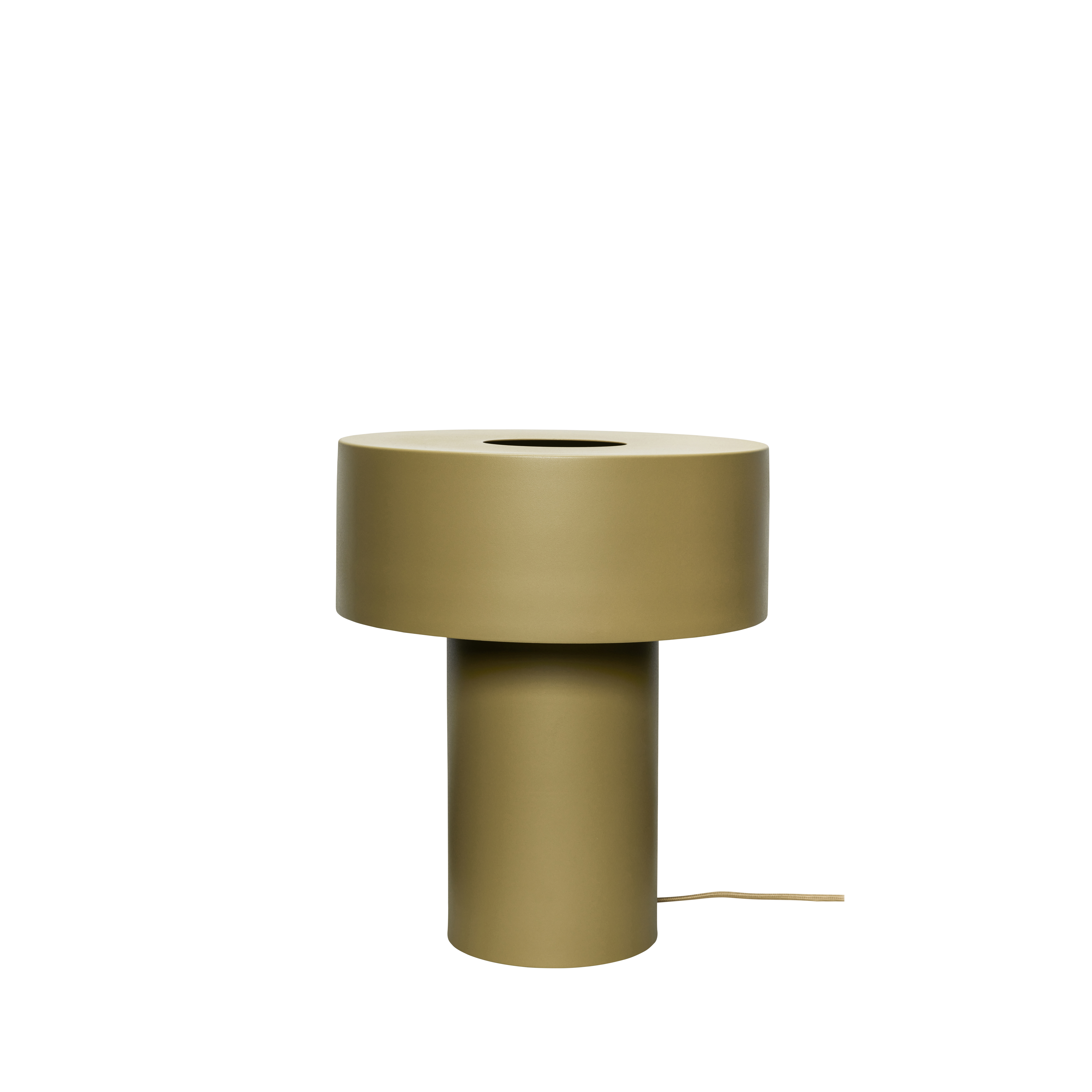 Hübsch - Aki Bordslampa Khaki - Grön