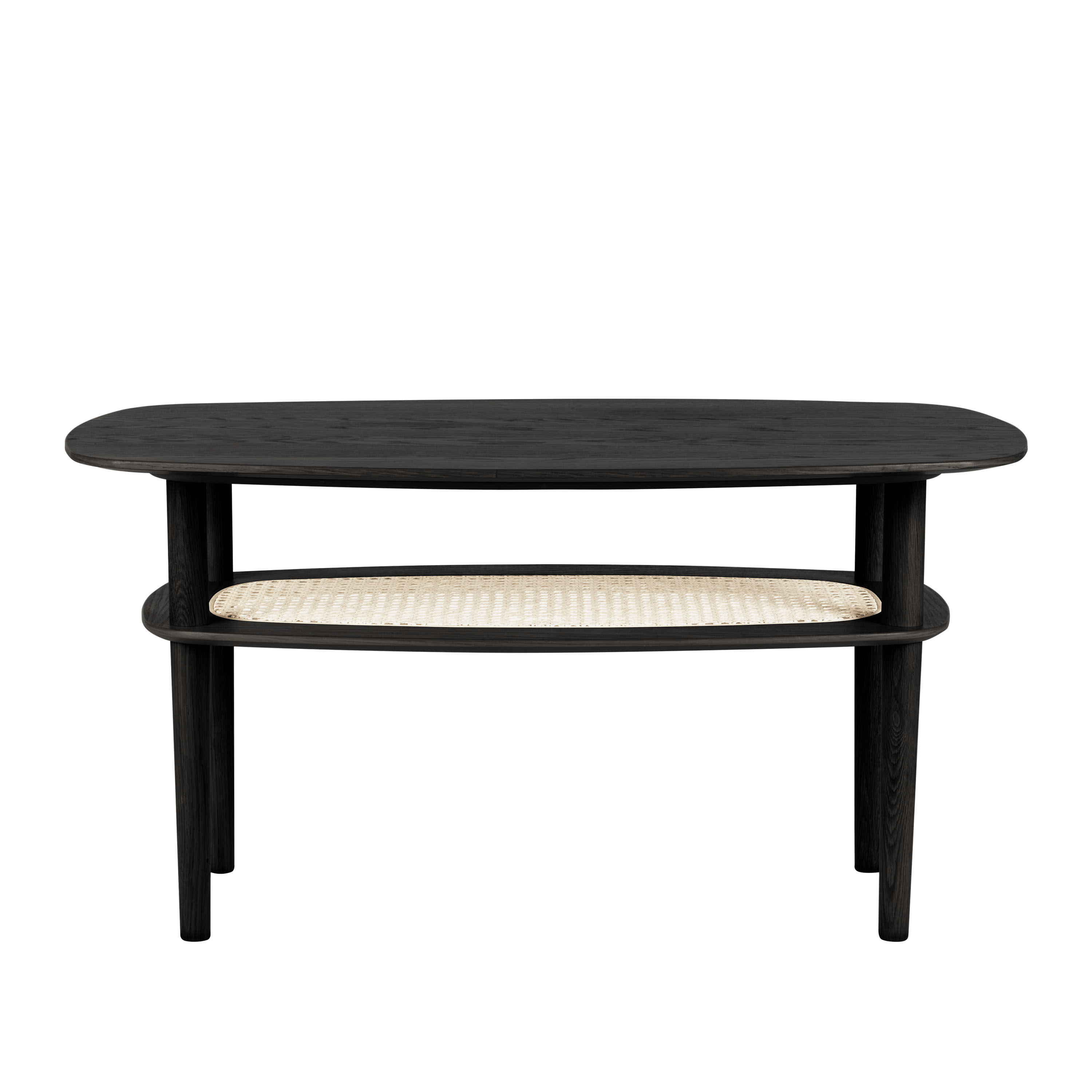 Umage - Together Soffbord Sleek Rectangle Black Oak 100x60 - Svart
