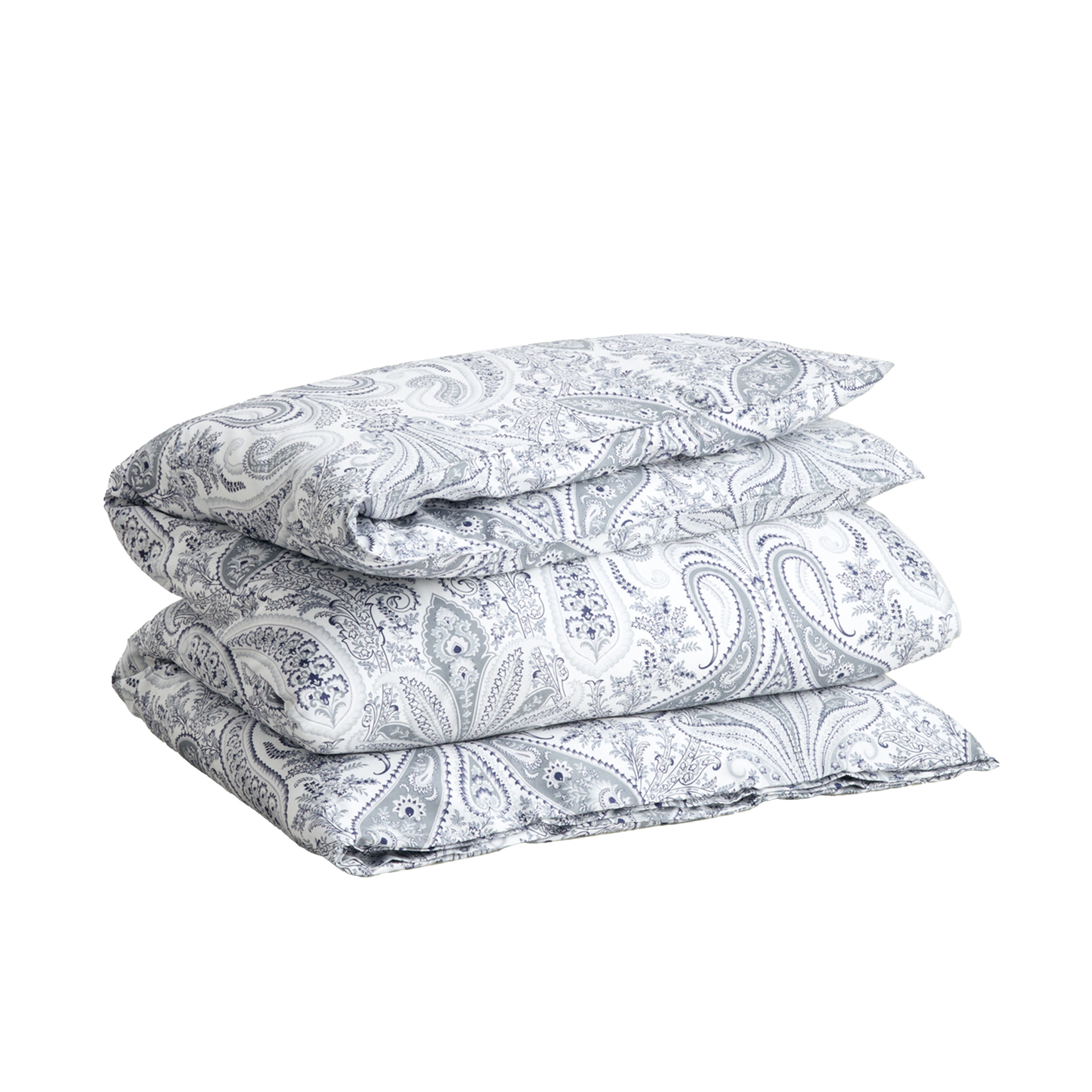 Key West Paisley Påslakan Heather Grey Enkel