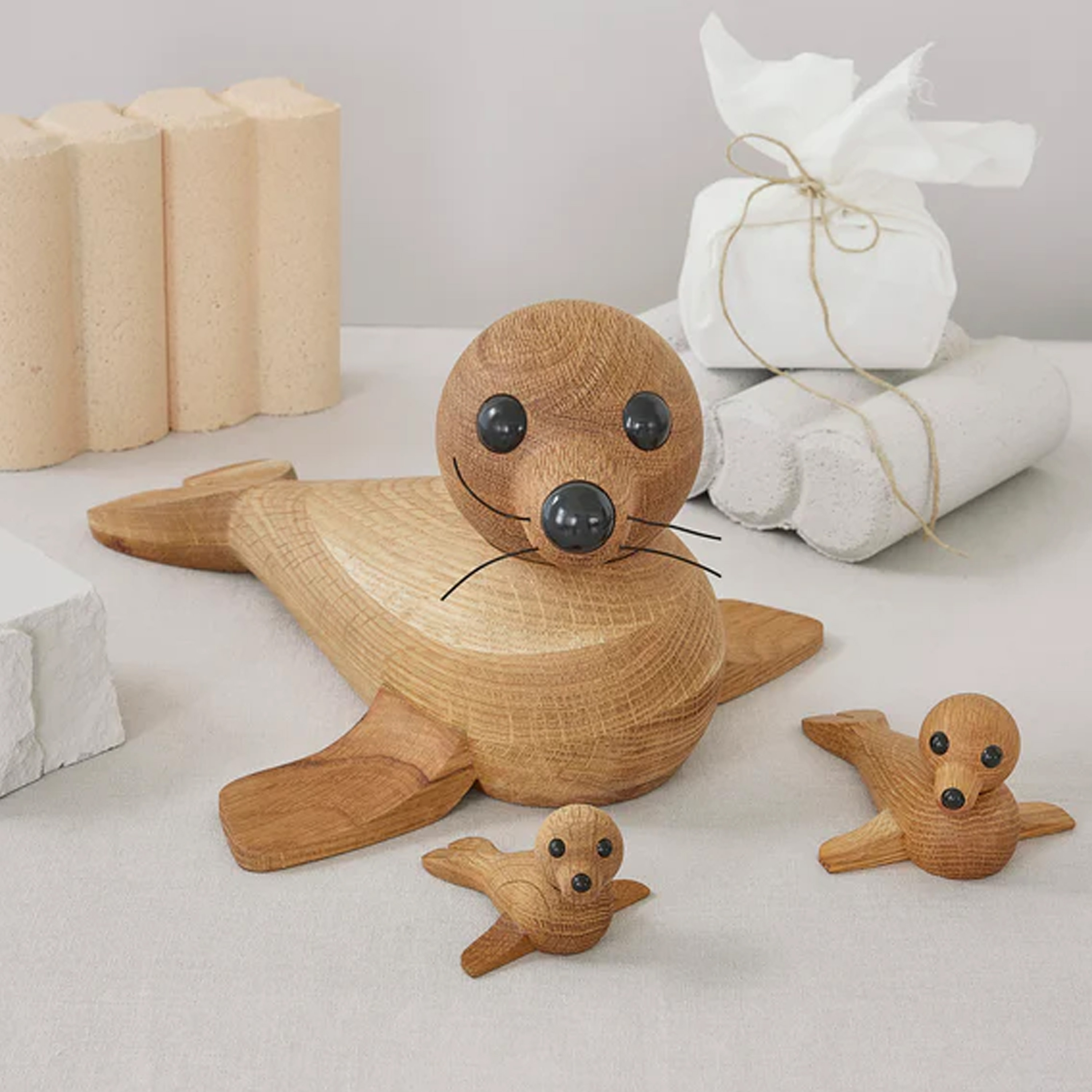 Spring Copenhagen Anaana Robbendekoration Eiche 17cm