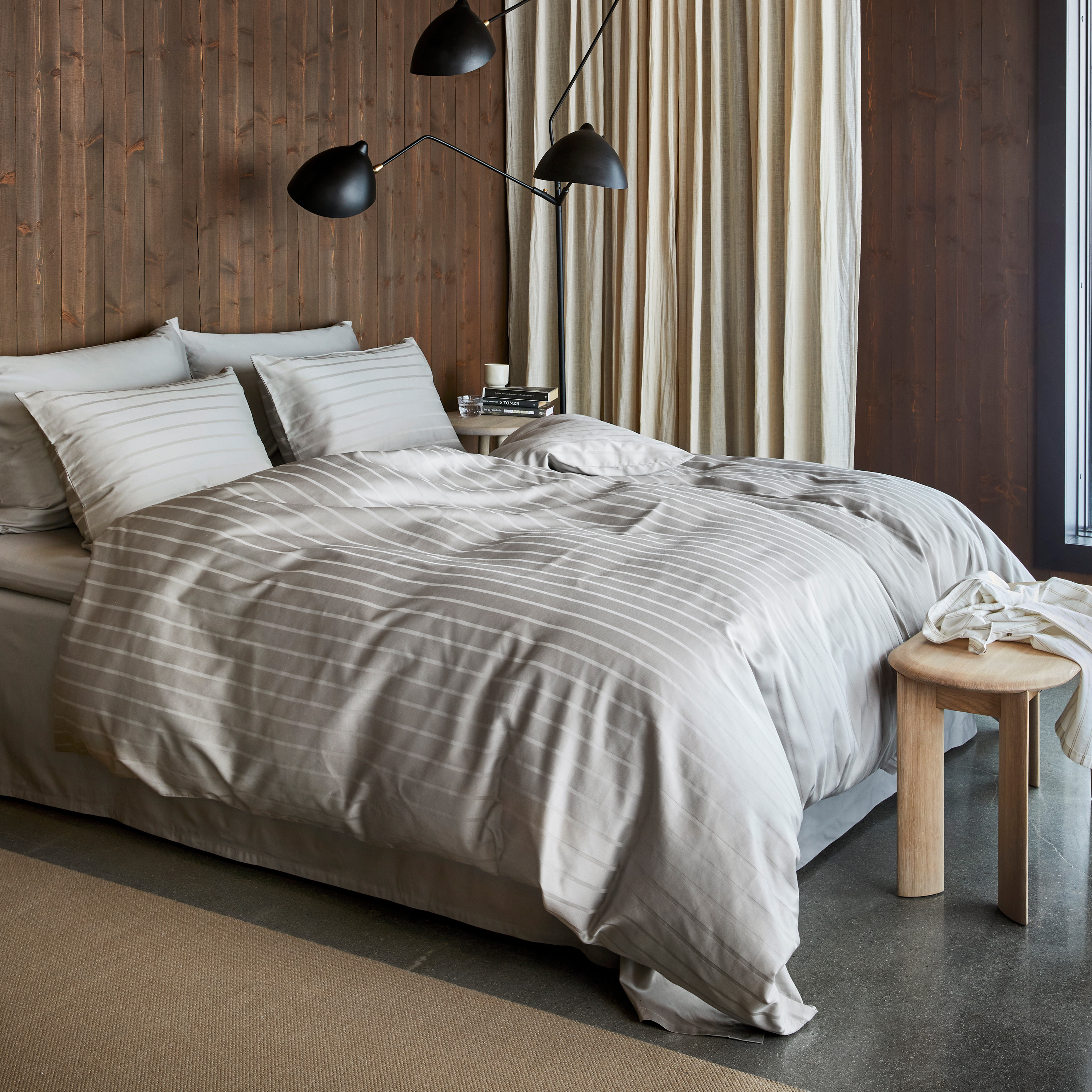 Høie Milano 2-del Påslakanset Grå