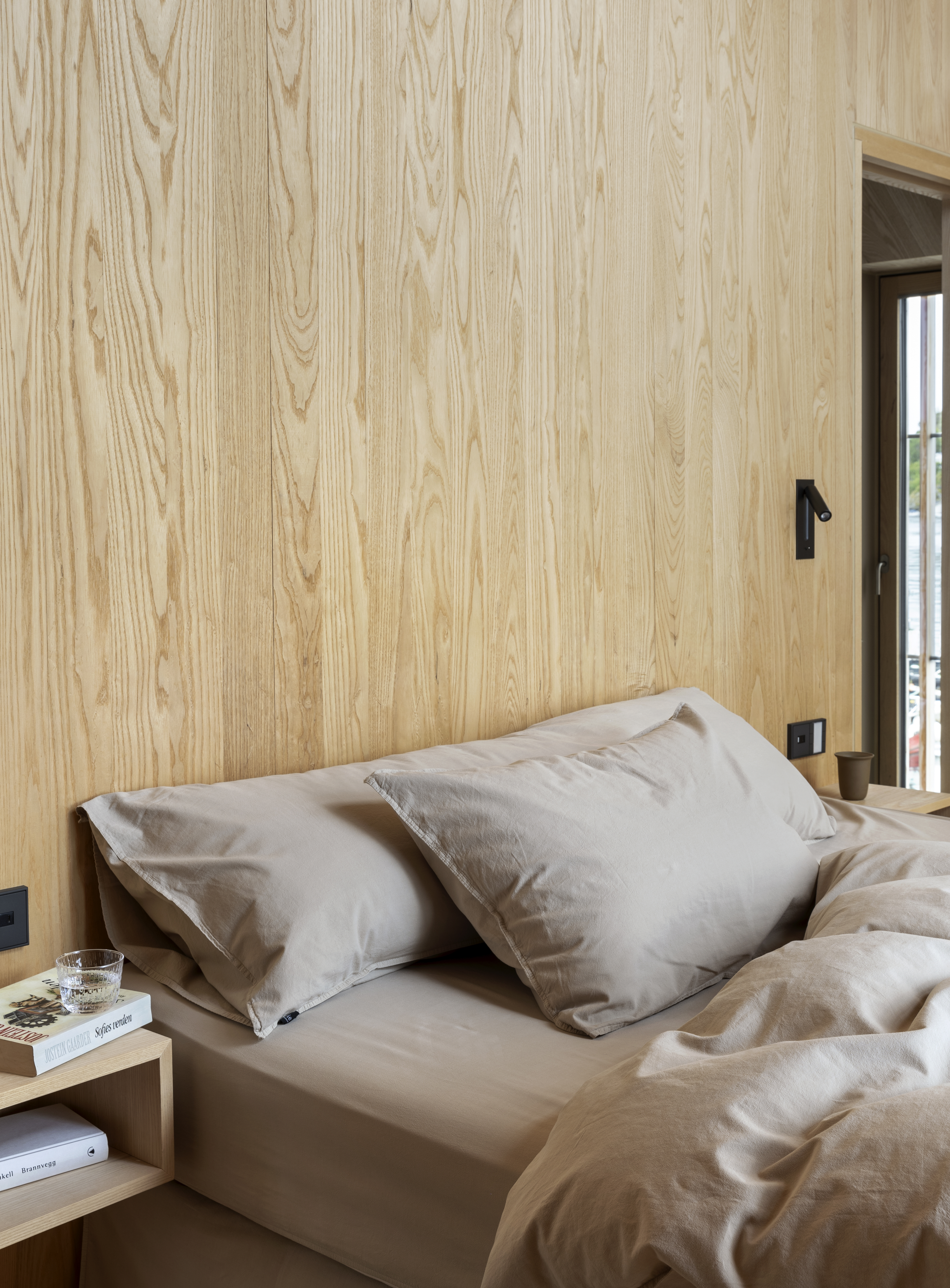 Høie Frøya Muotoillut Lakanat Beige 90x200