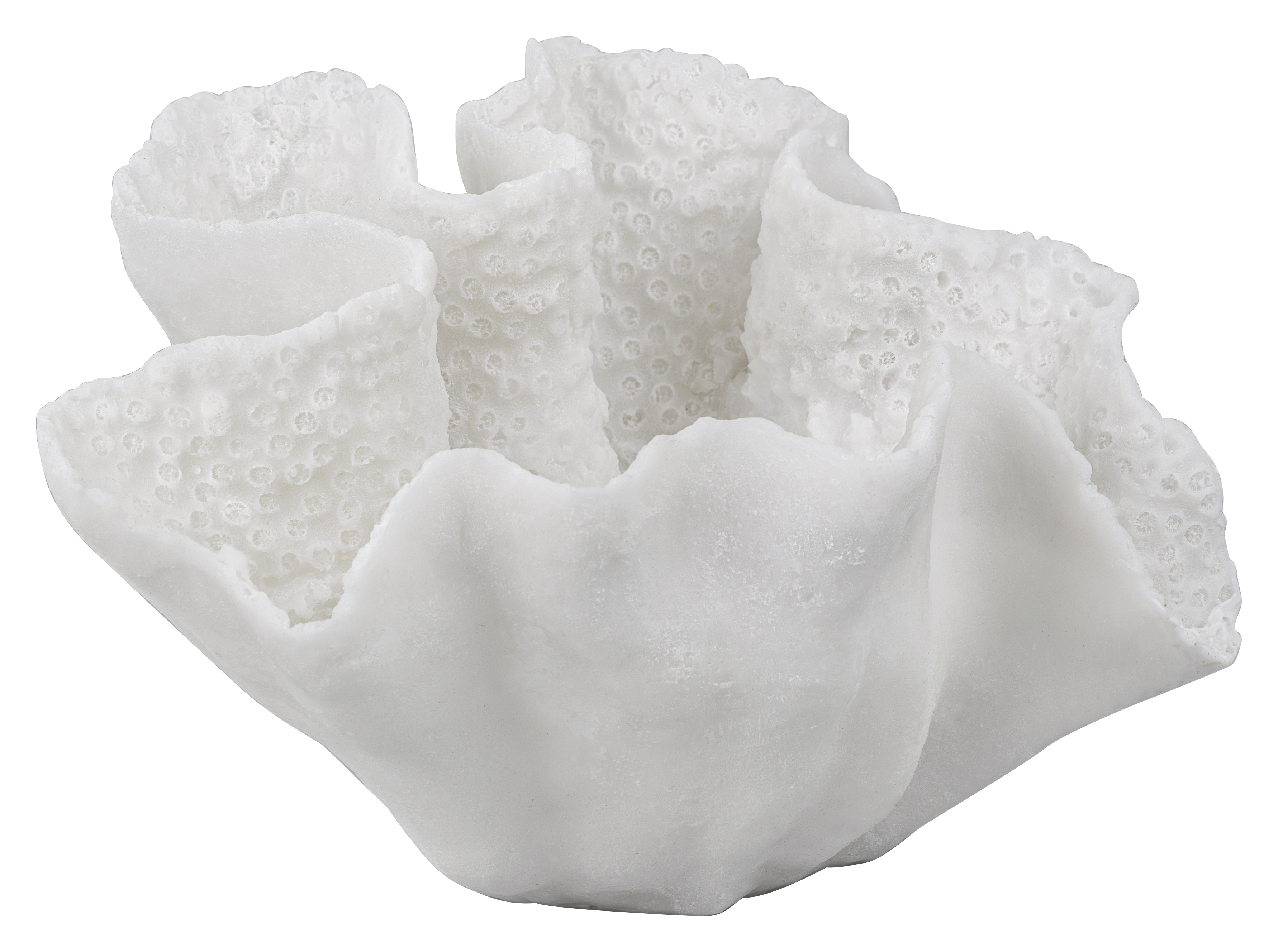 Mette Ditmer - Coral Skål Offwhite 30cm - Hvit  - Skåler
