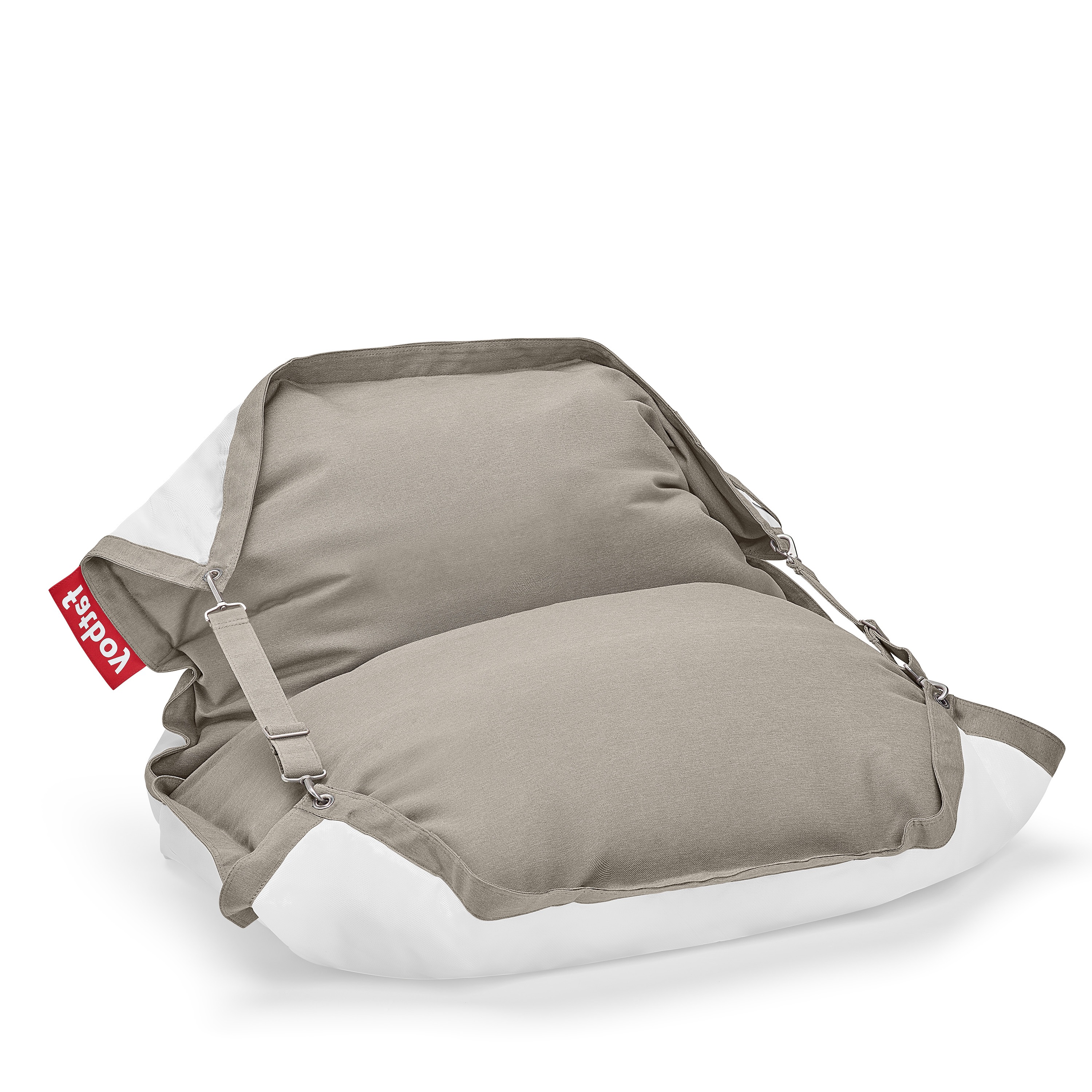 Original Floatzac Sittepuff Grå Taupe