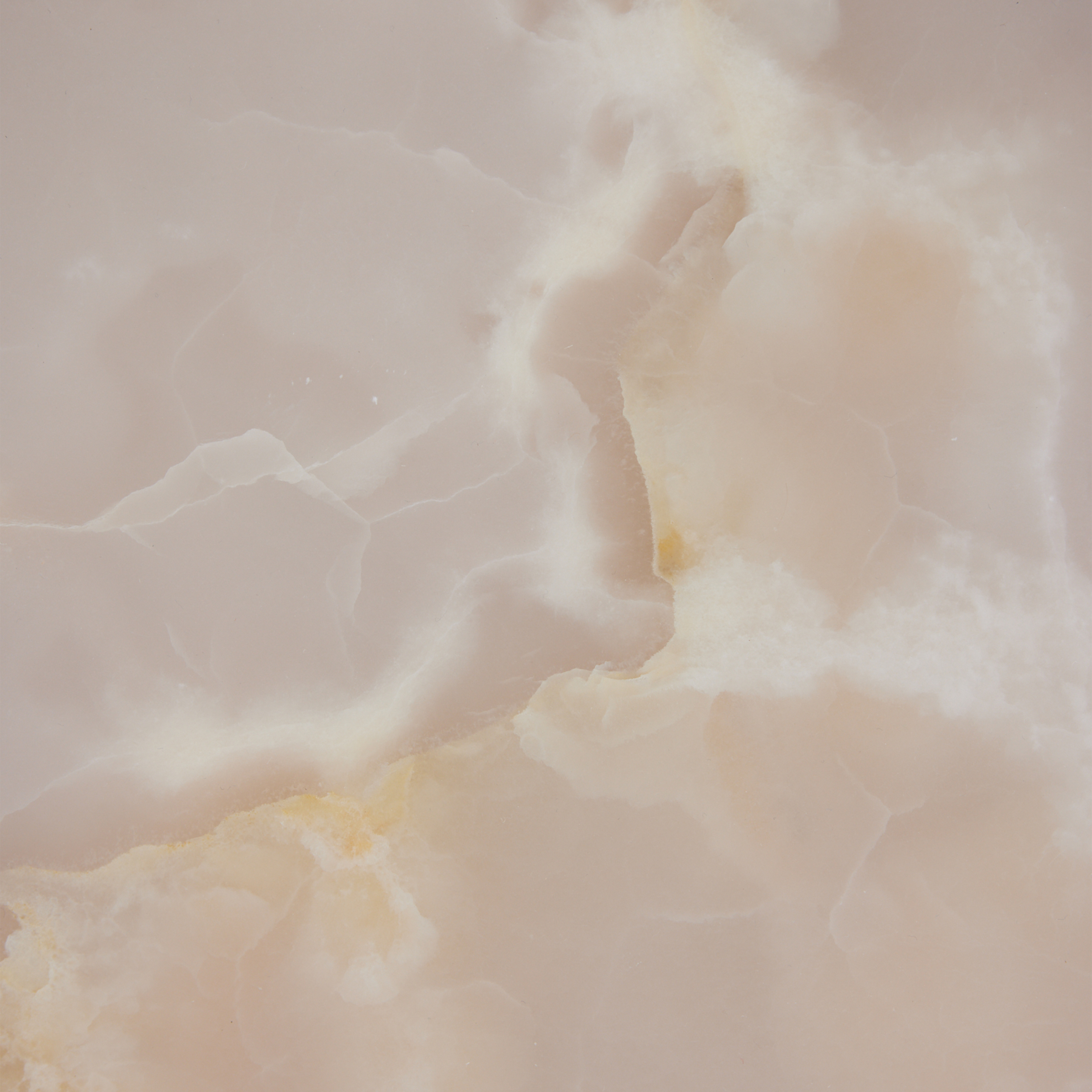 HKliving Block Sidobord Pink Onyx 35x35