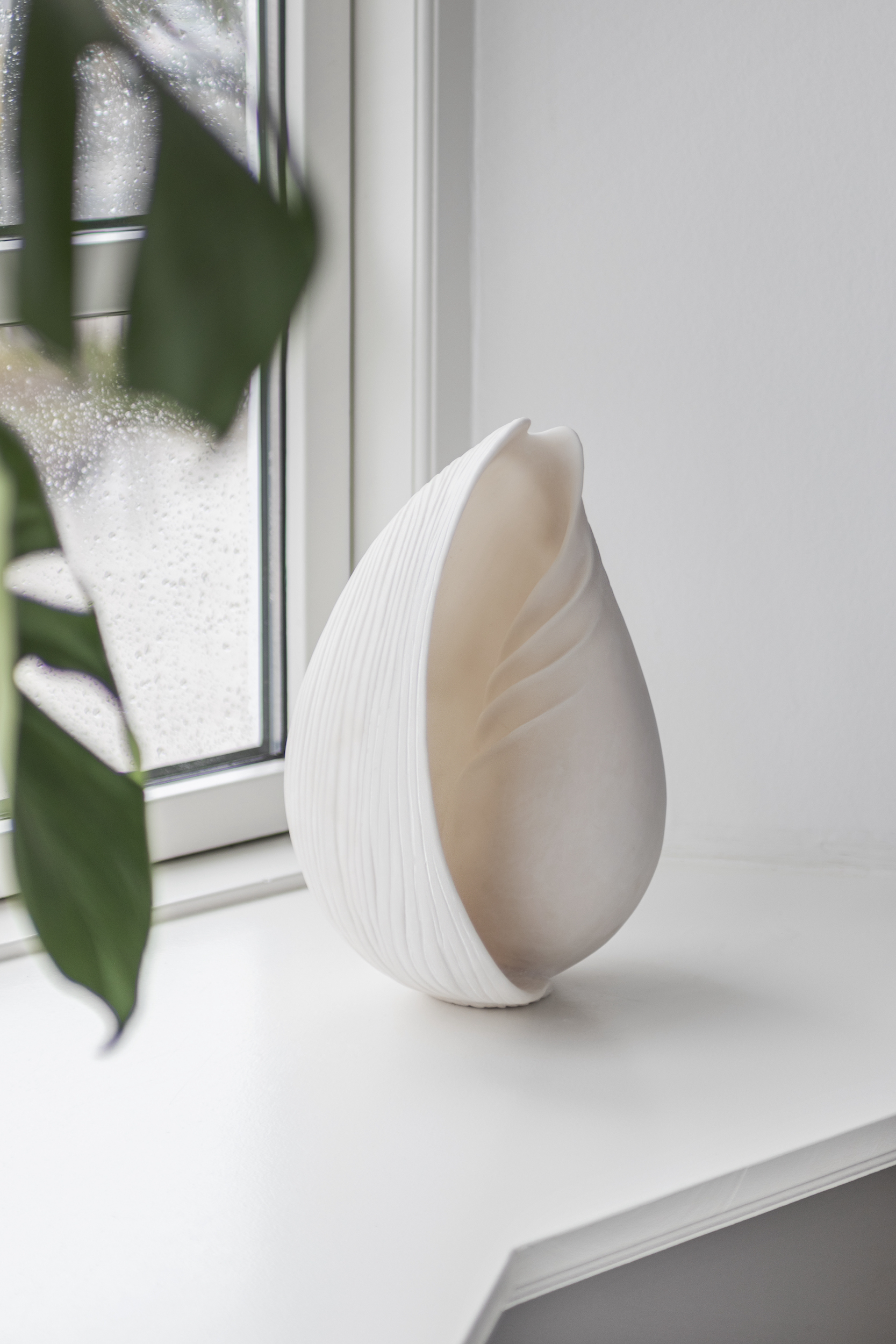 Mette Ditmer Conch Shell Dekoration Off-White Large