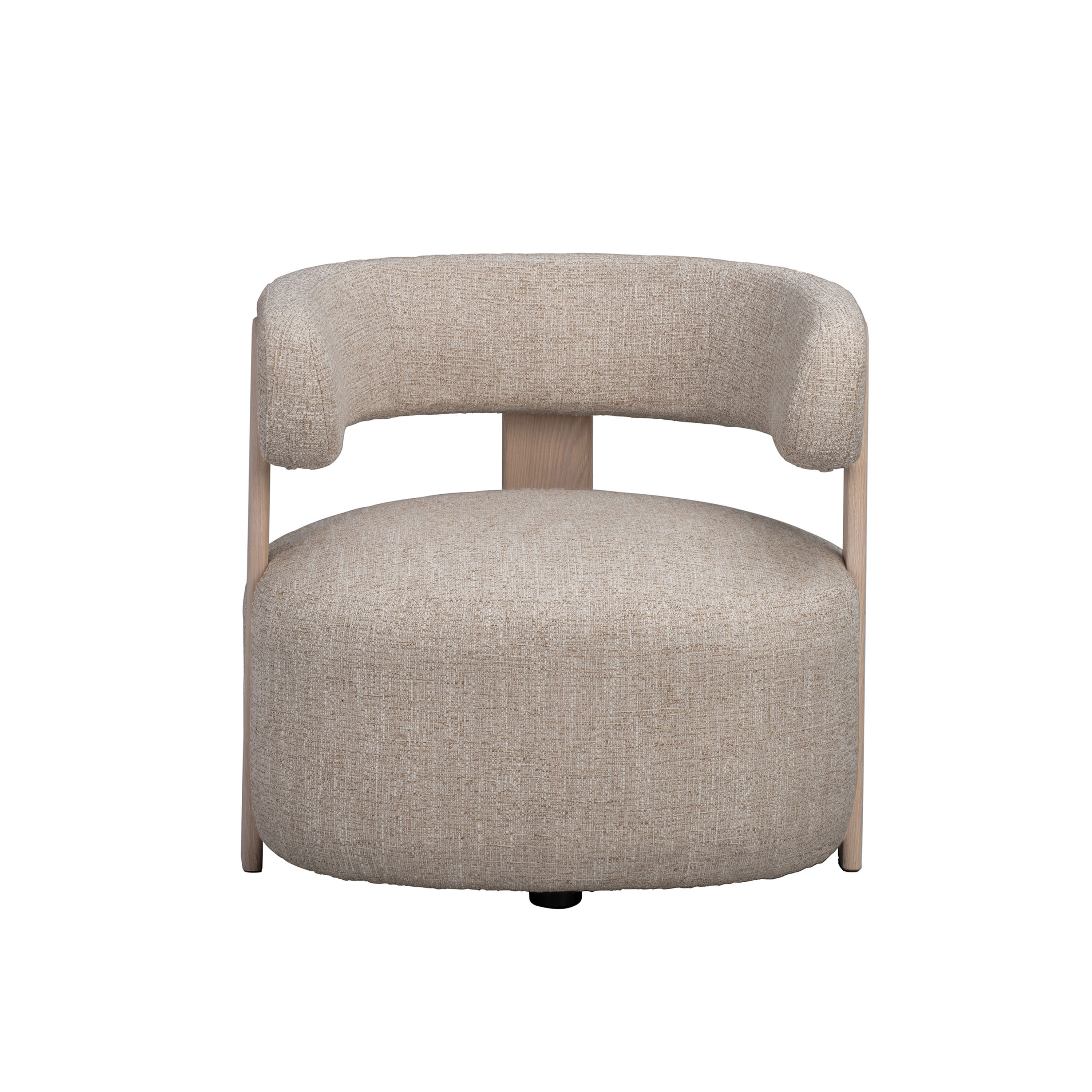 Jenison Loungestol Ljusbeige/Vitpigmenterad