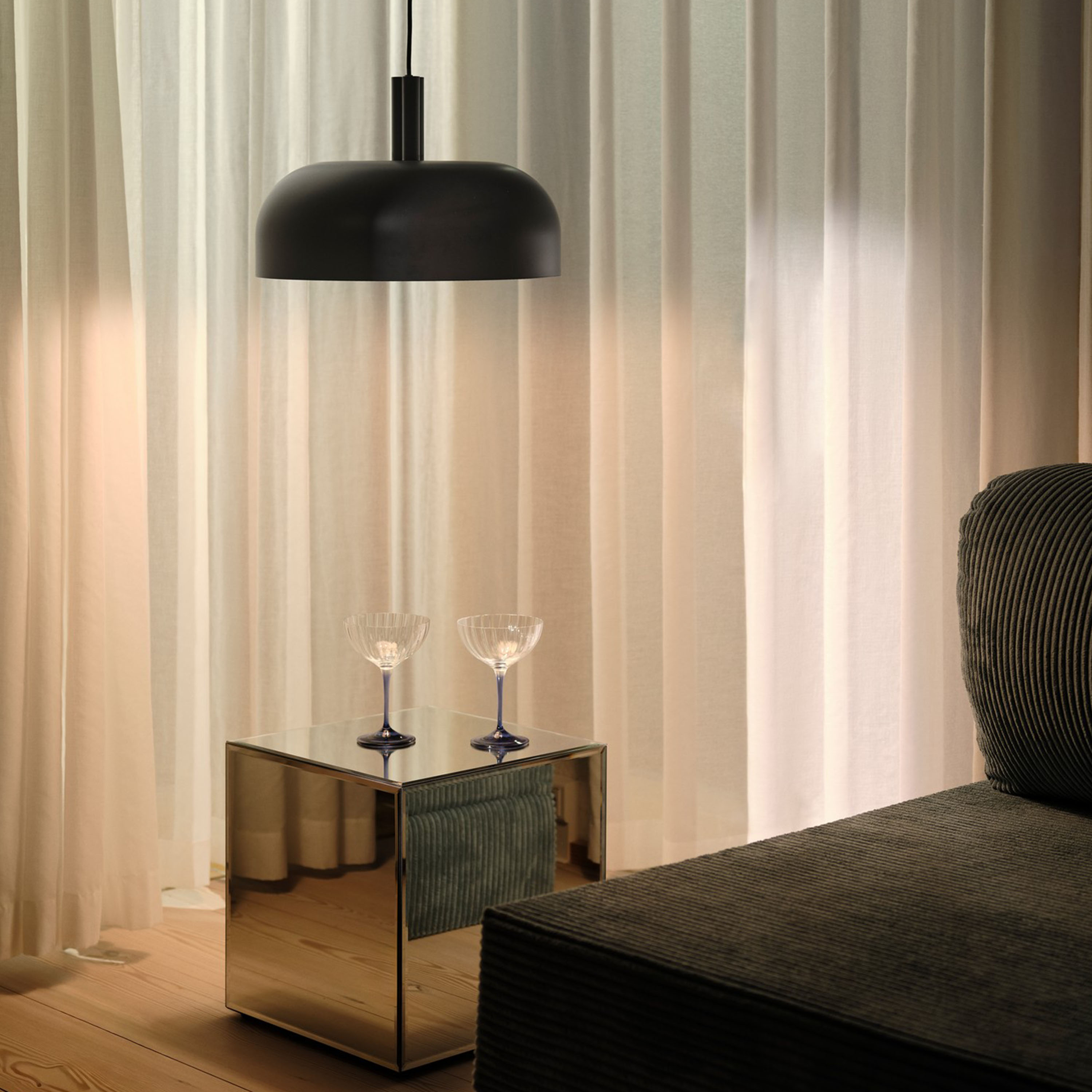 Nordlux Sandro Taklampa Svart Ø40