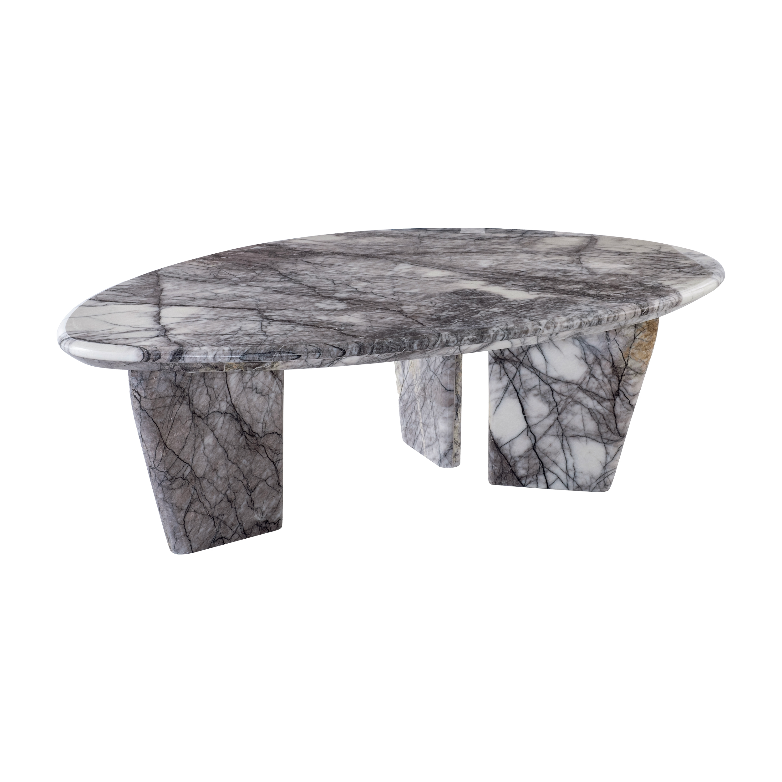 Sleepo Collection - Francis Salongbord Marmor Stormy 120cm - Lilla