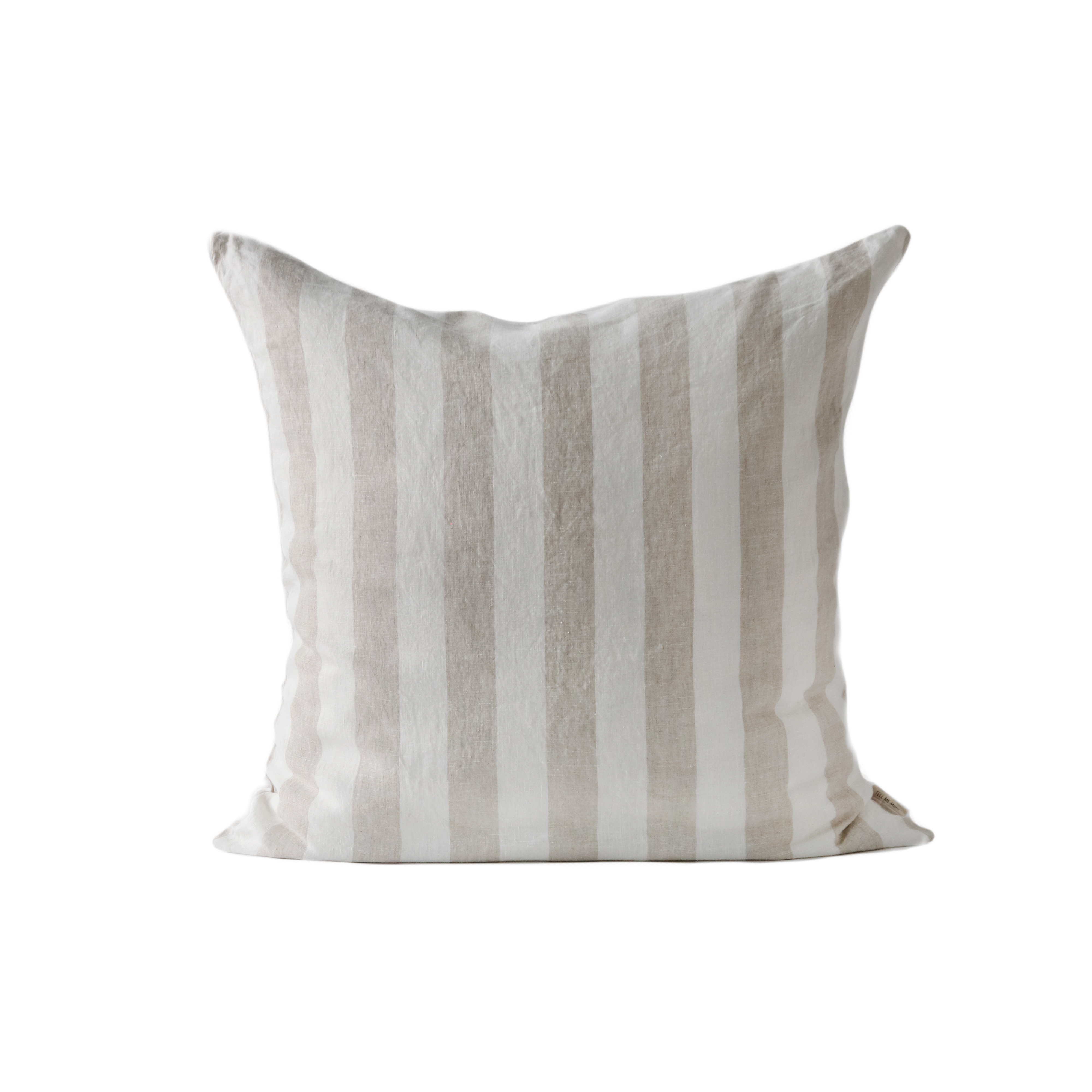 Tell me more - Holte Kuddfodral Linne Sand 60x60 - Beige