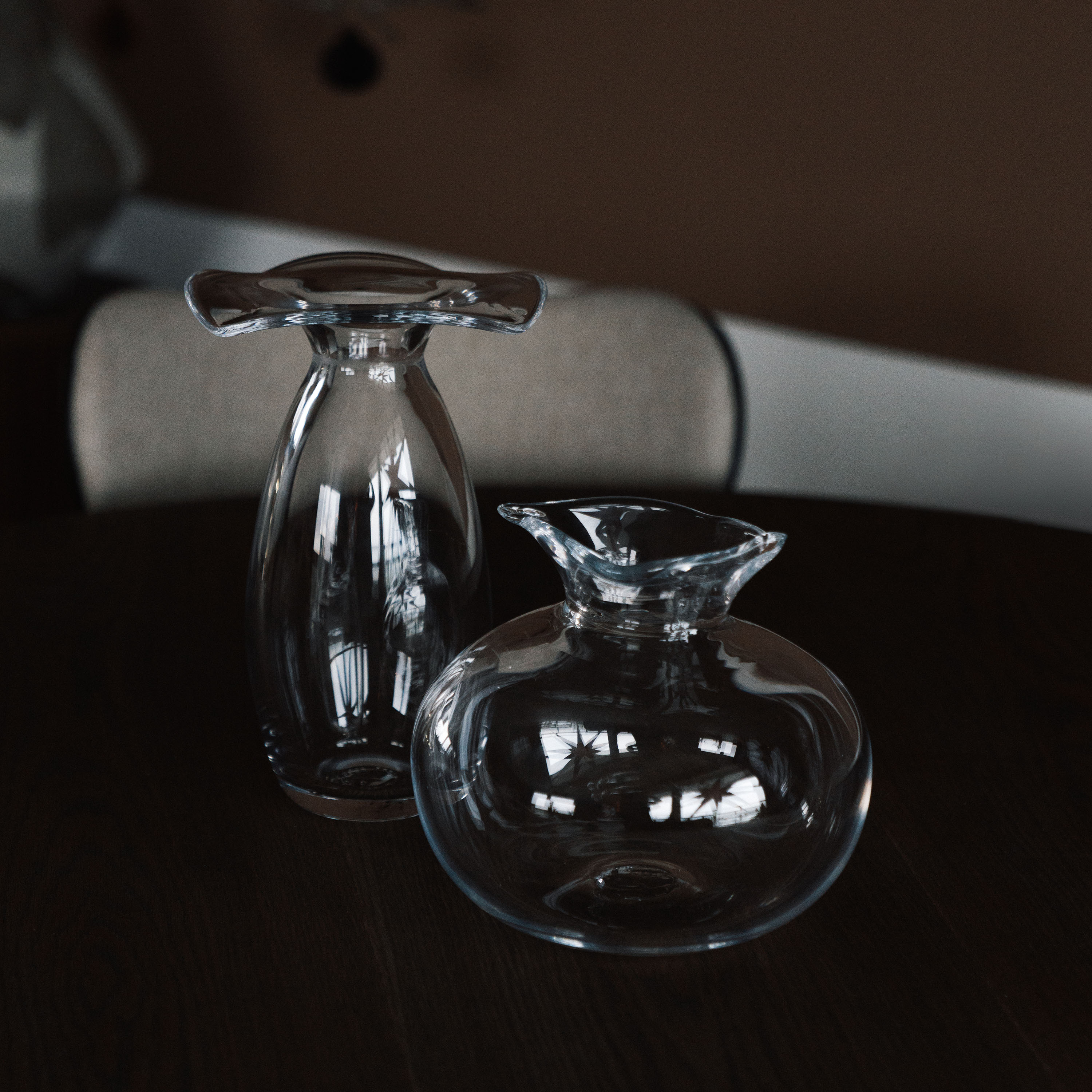 Hilke Collection Loto Vase Glass