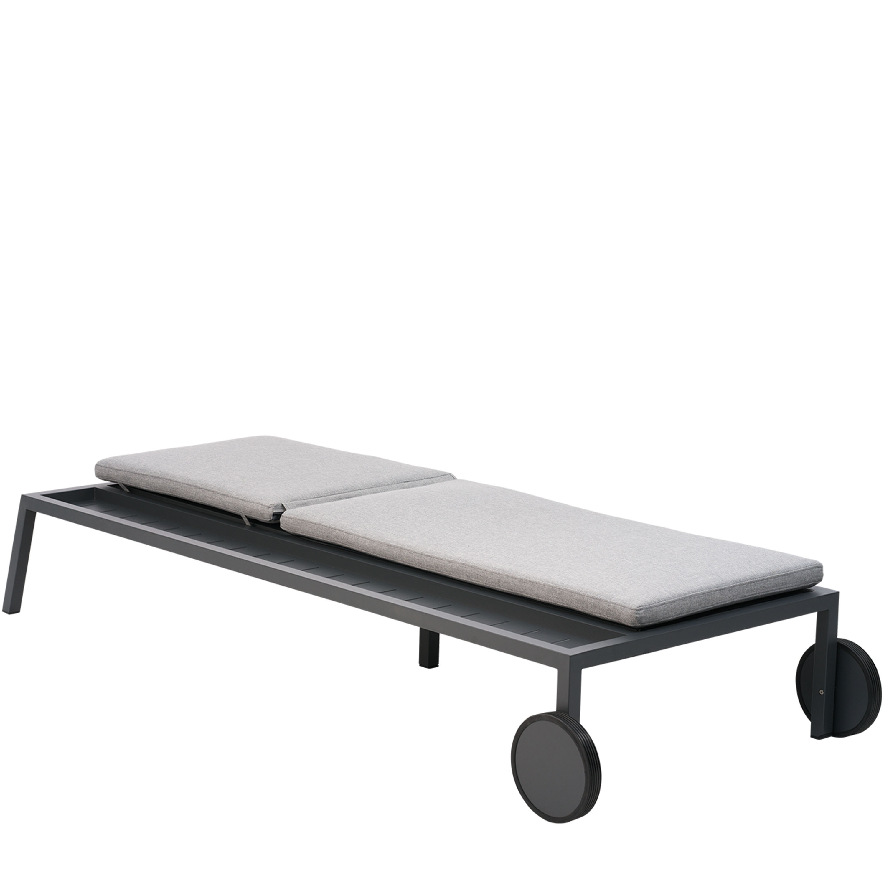 Brafab Samvaro Solsäng Anthracite/Pearl Grey 218cm