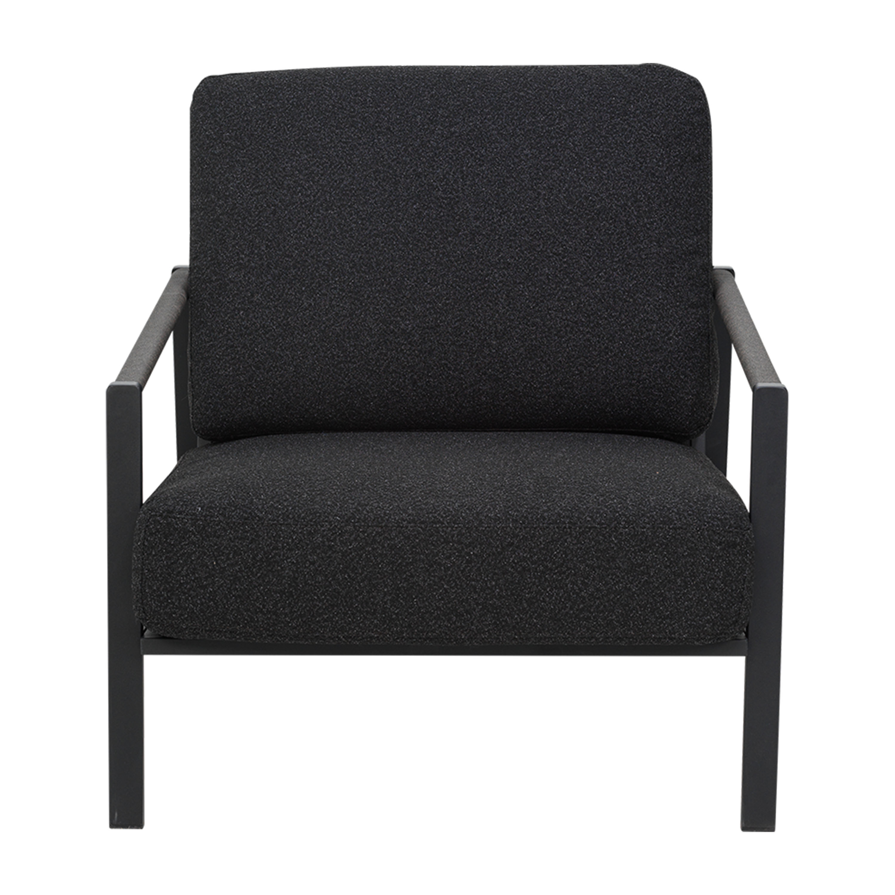 Brafab Lyra Loungefotölj Black/Teddy Black