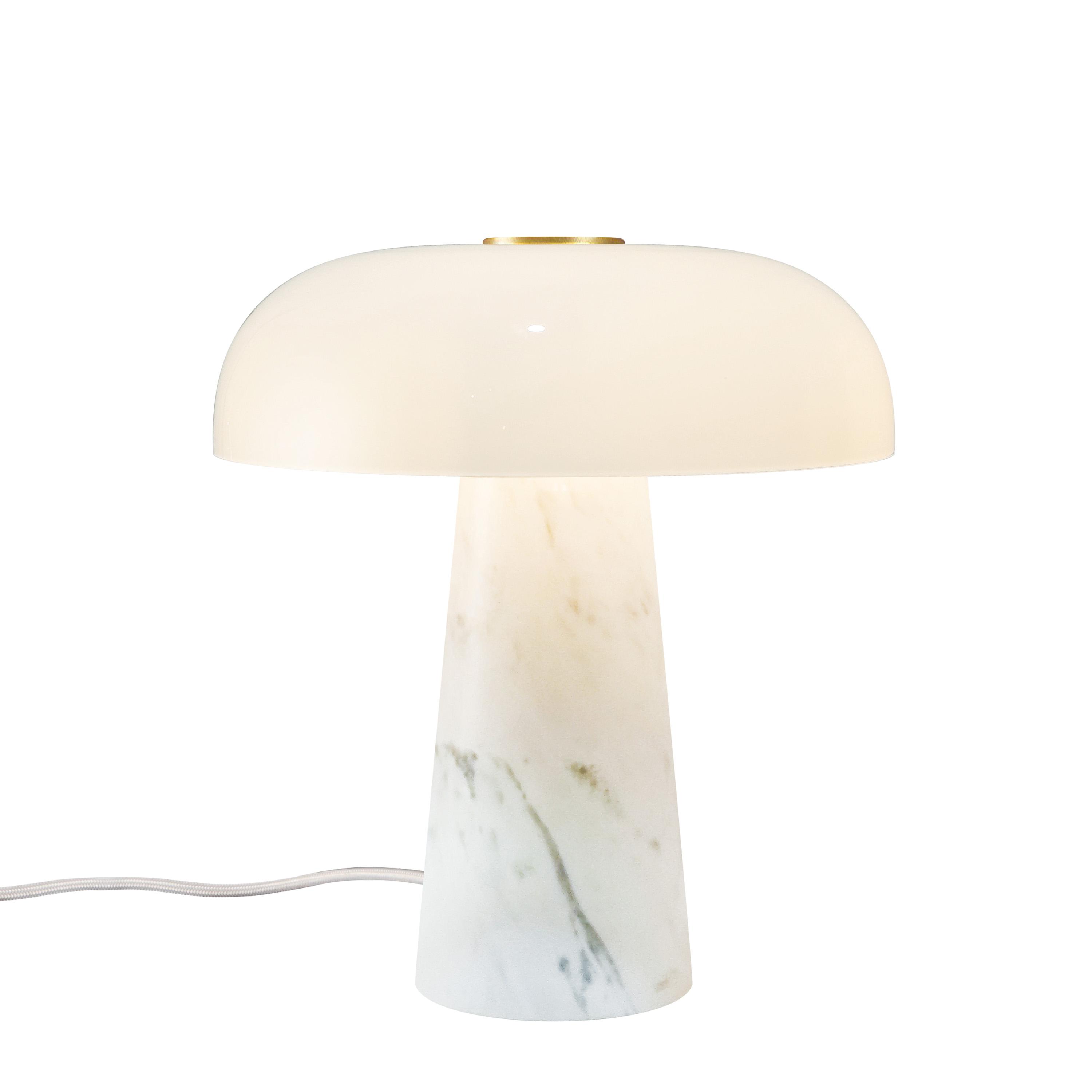 Design For The People Glossy Mini Tischlampe Weiß 24cm