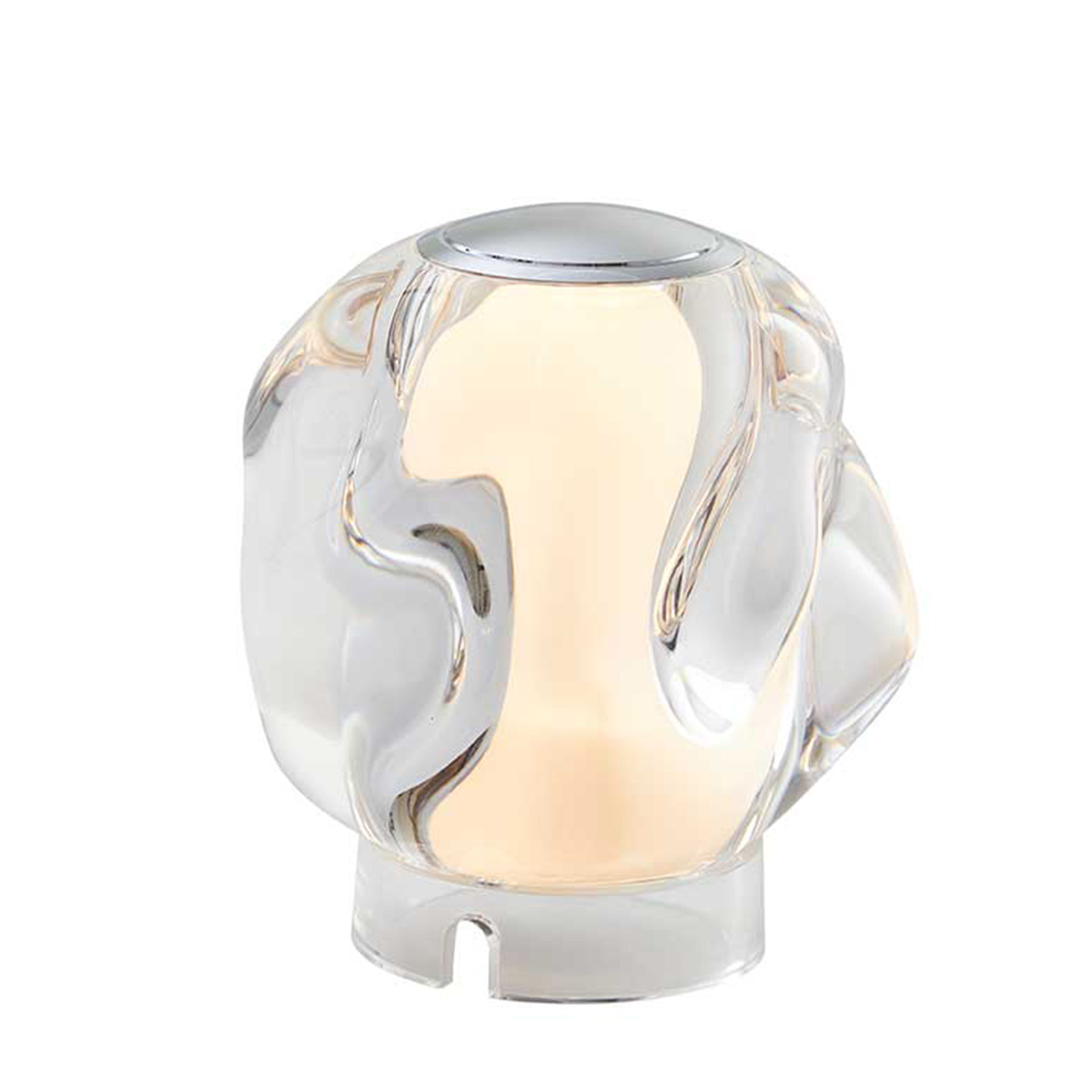 LOOM Design Ice Ball Portabel Bordlampe Chrome