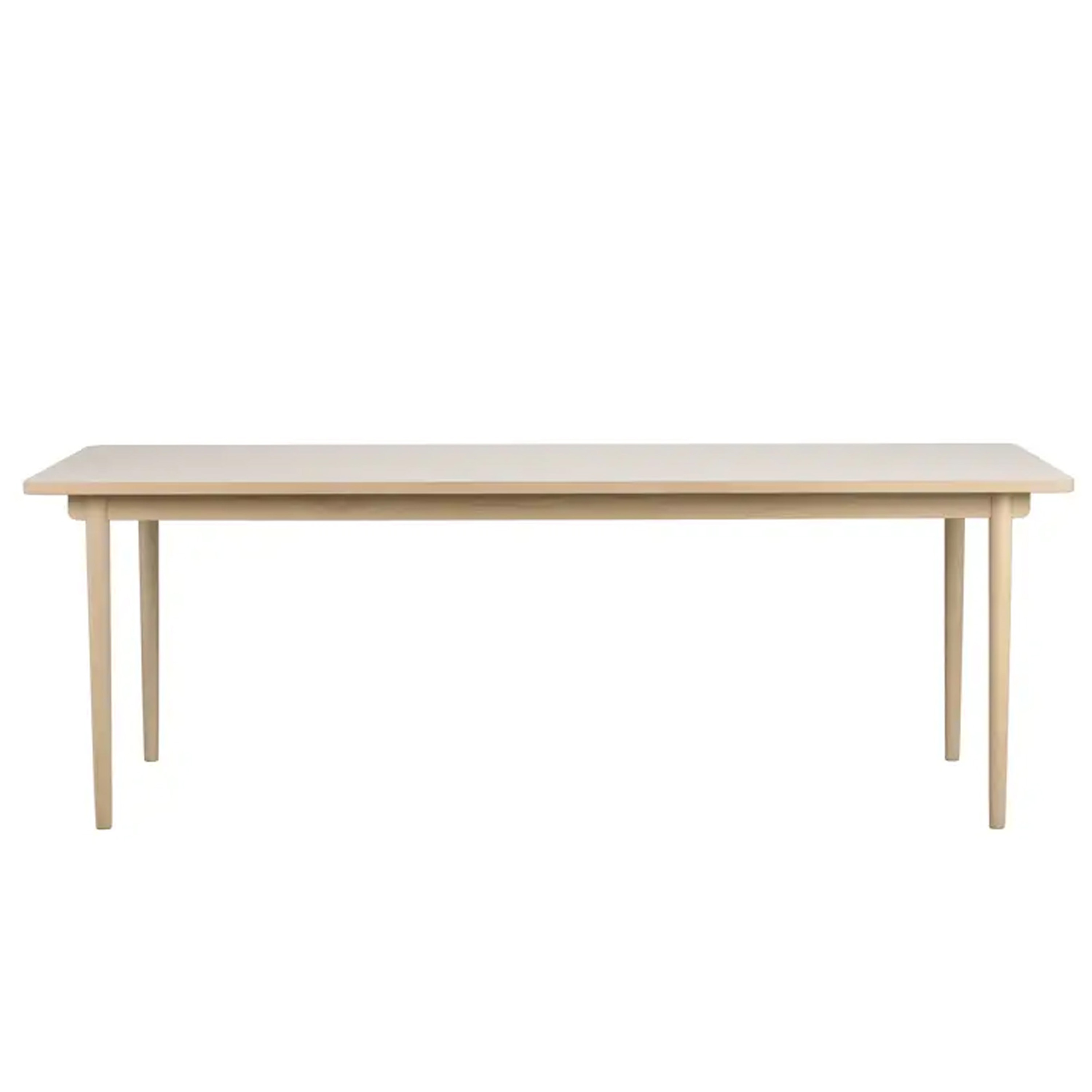 Fairmount Esstisch Beige/Weiß pigmentierte Eiche 220x95