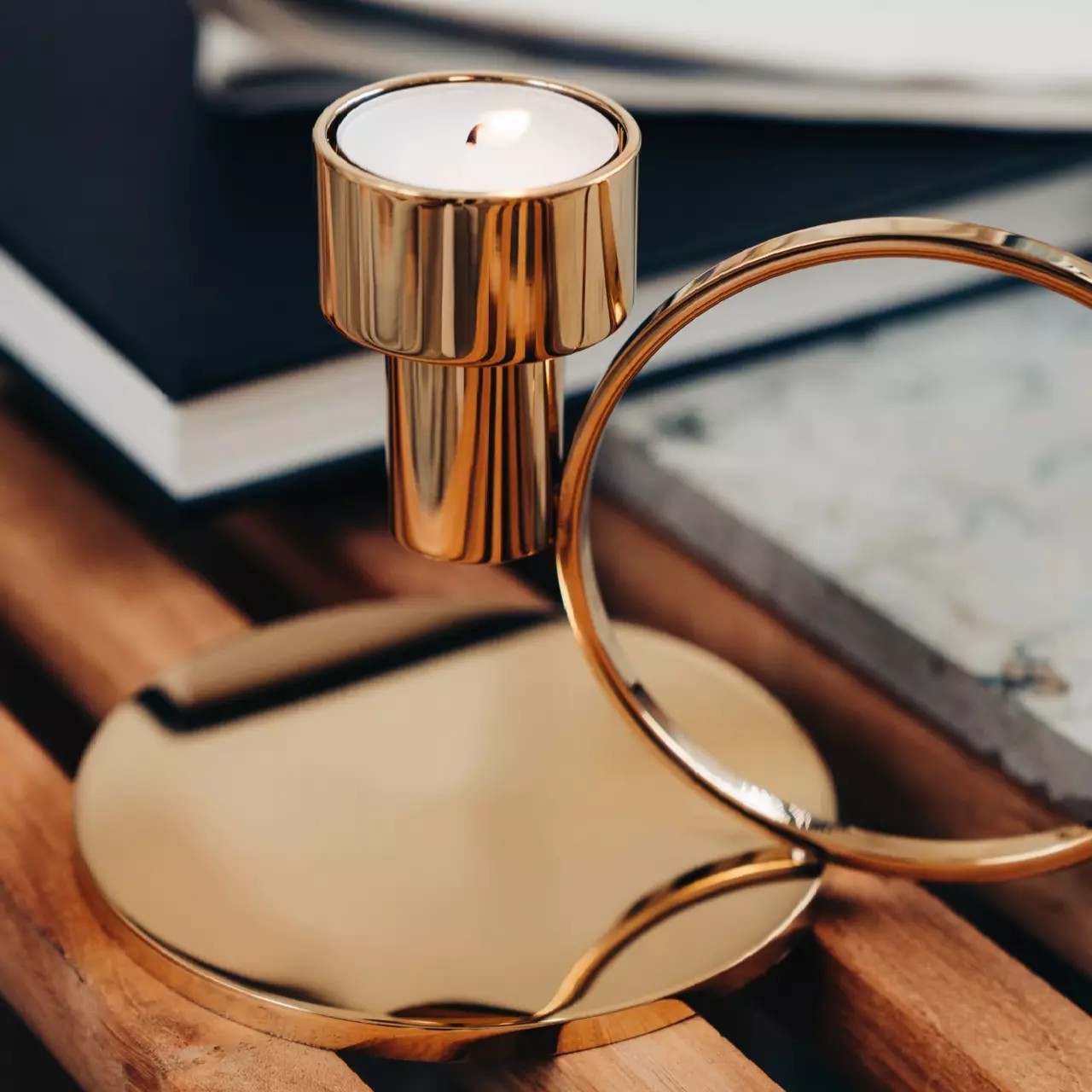 Hilke Collection Insieme Ljusstake Guld