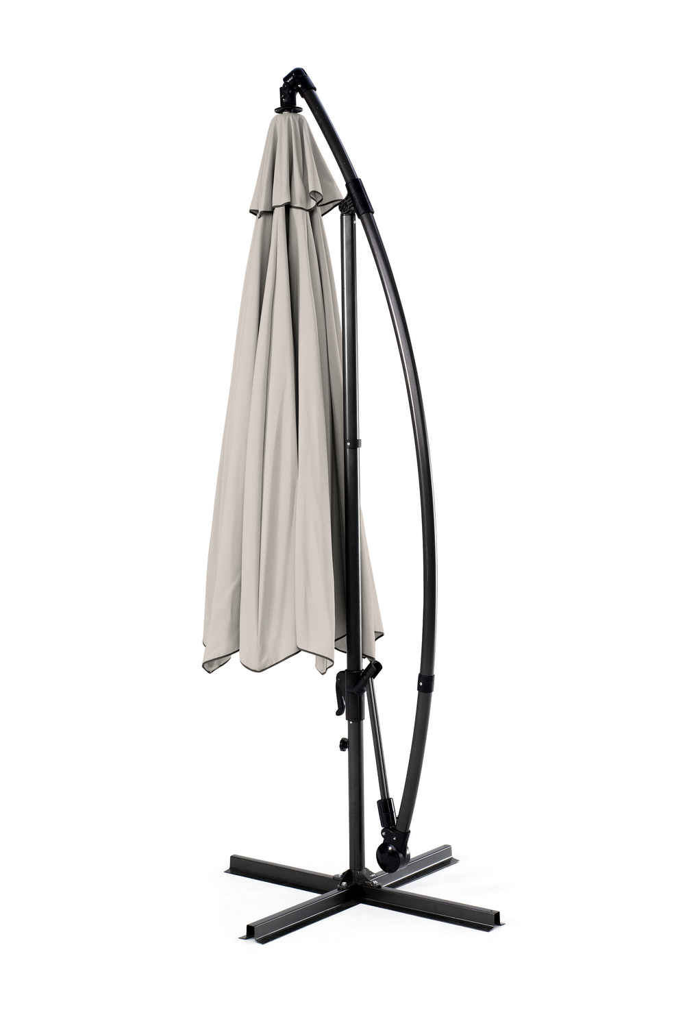 Hillerstorp Hengeparasoll Alu/Beige 350 cm