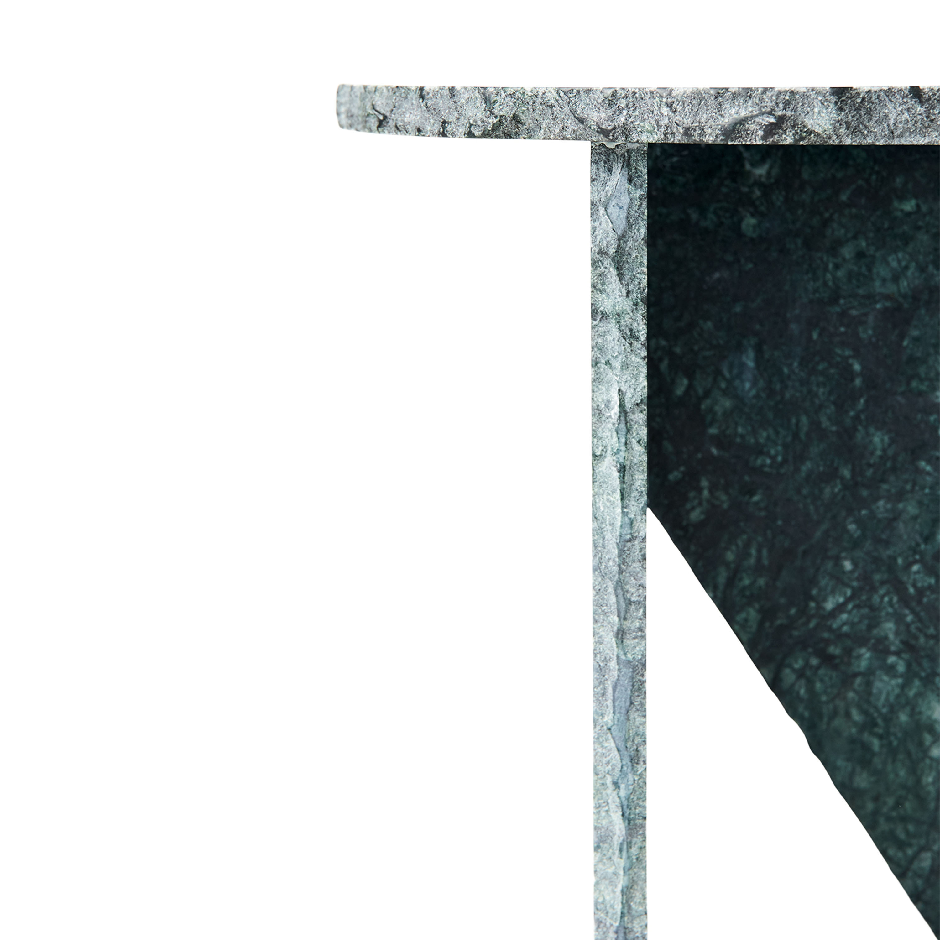 Muubs Verde Sidebord Green Marble Ø40