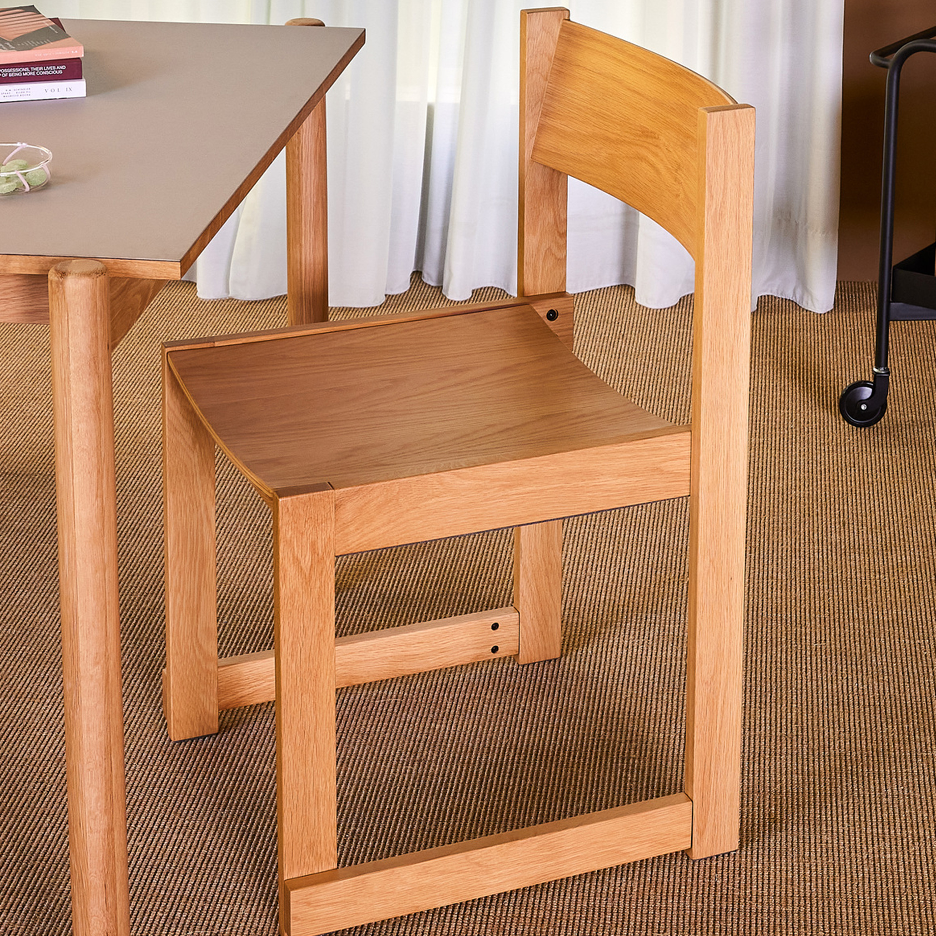 Hübsch Forma Ruokatuoli Natural