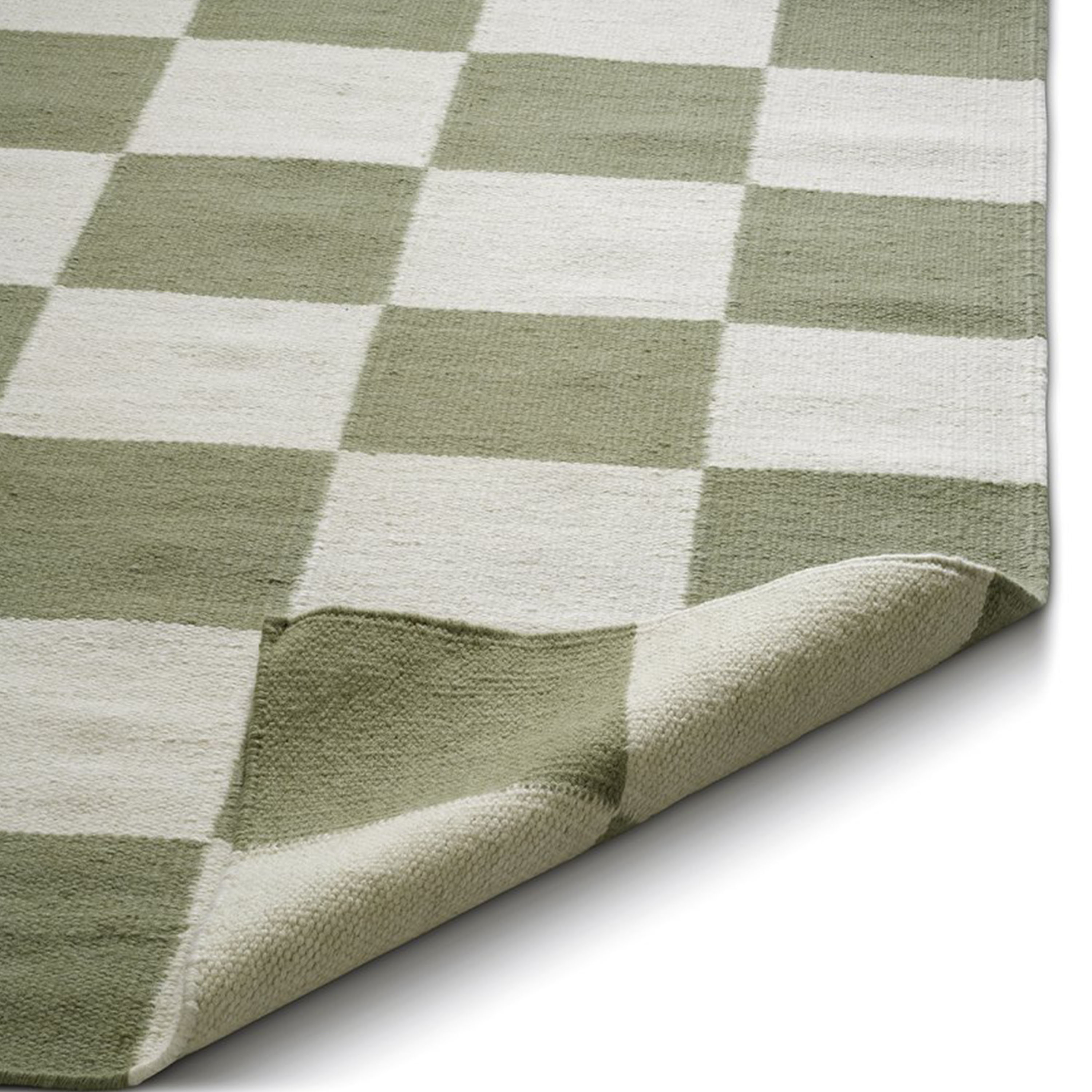 Classic Collection Square Ullmatta Skogsgrön/Natur 200x300