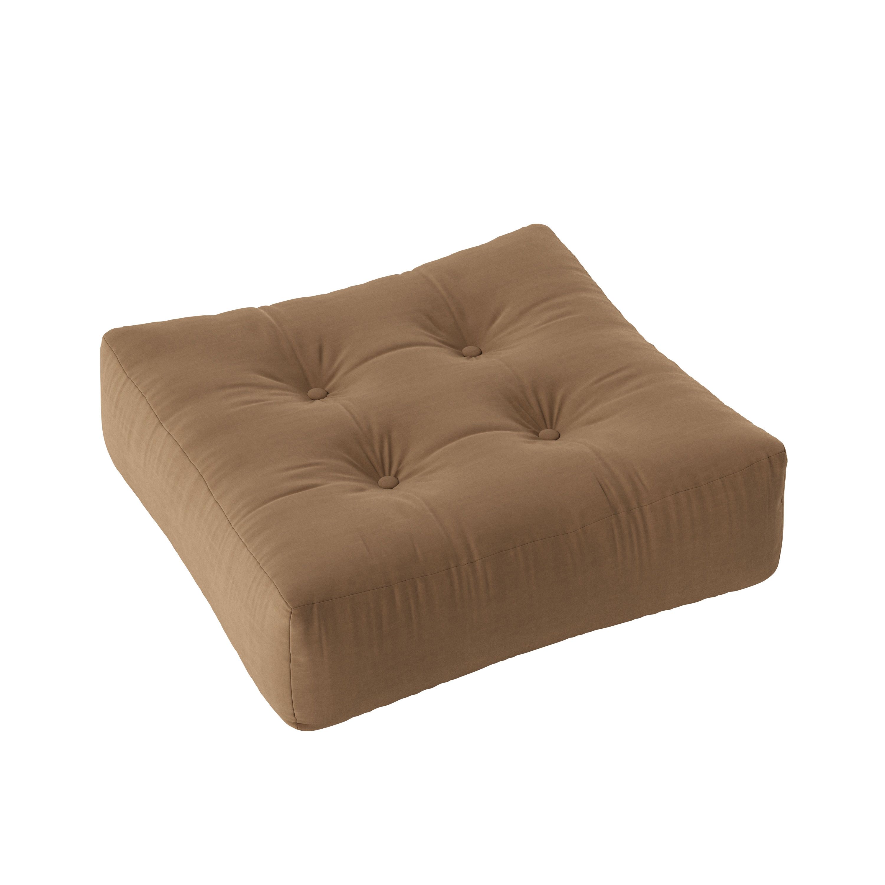 Karup Design - More Sittepuff Mocca 70x70cm - Brun  - Puffer