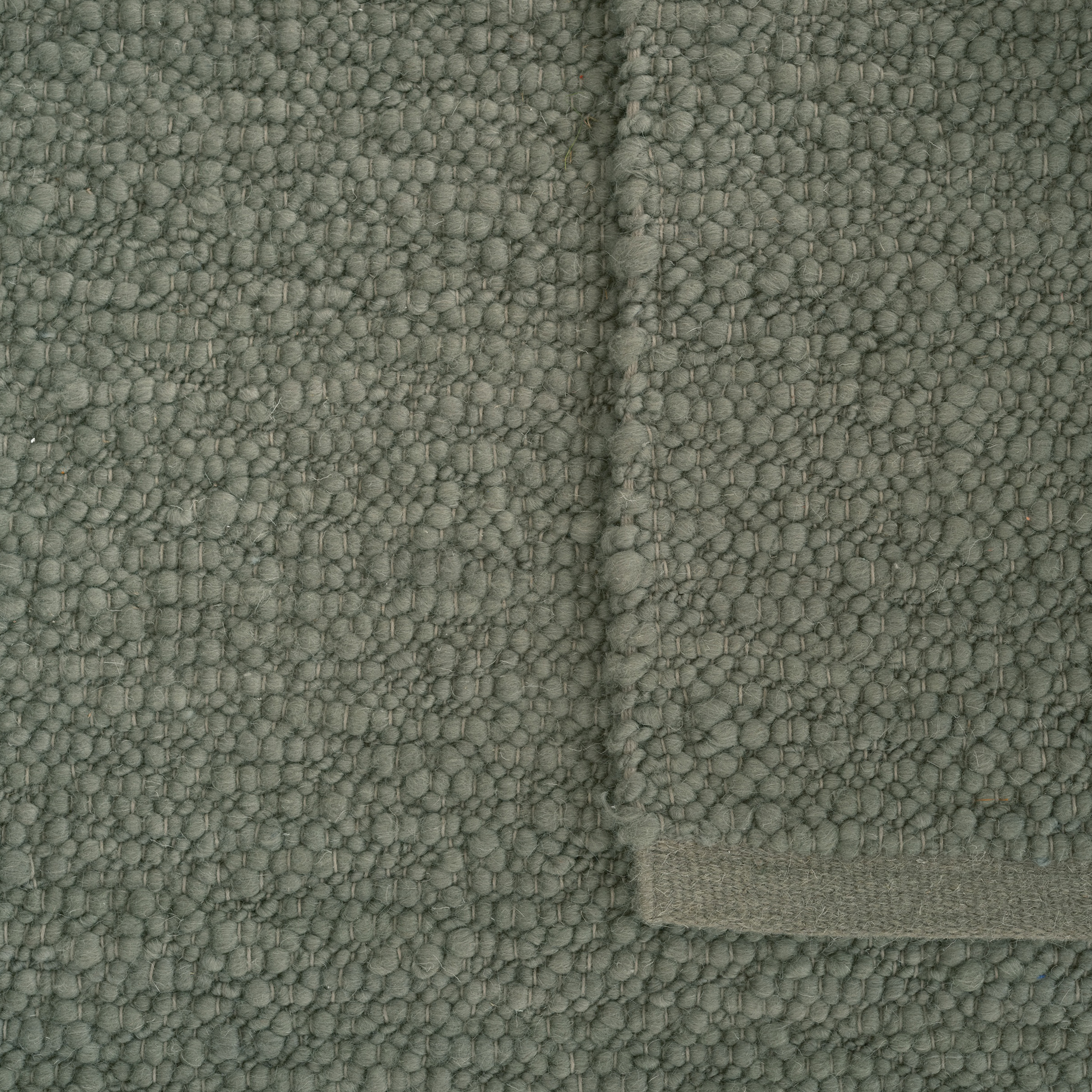 Linie Design Pebbled Poem Wollteppich Moss 200x300