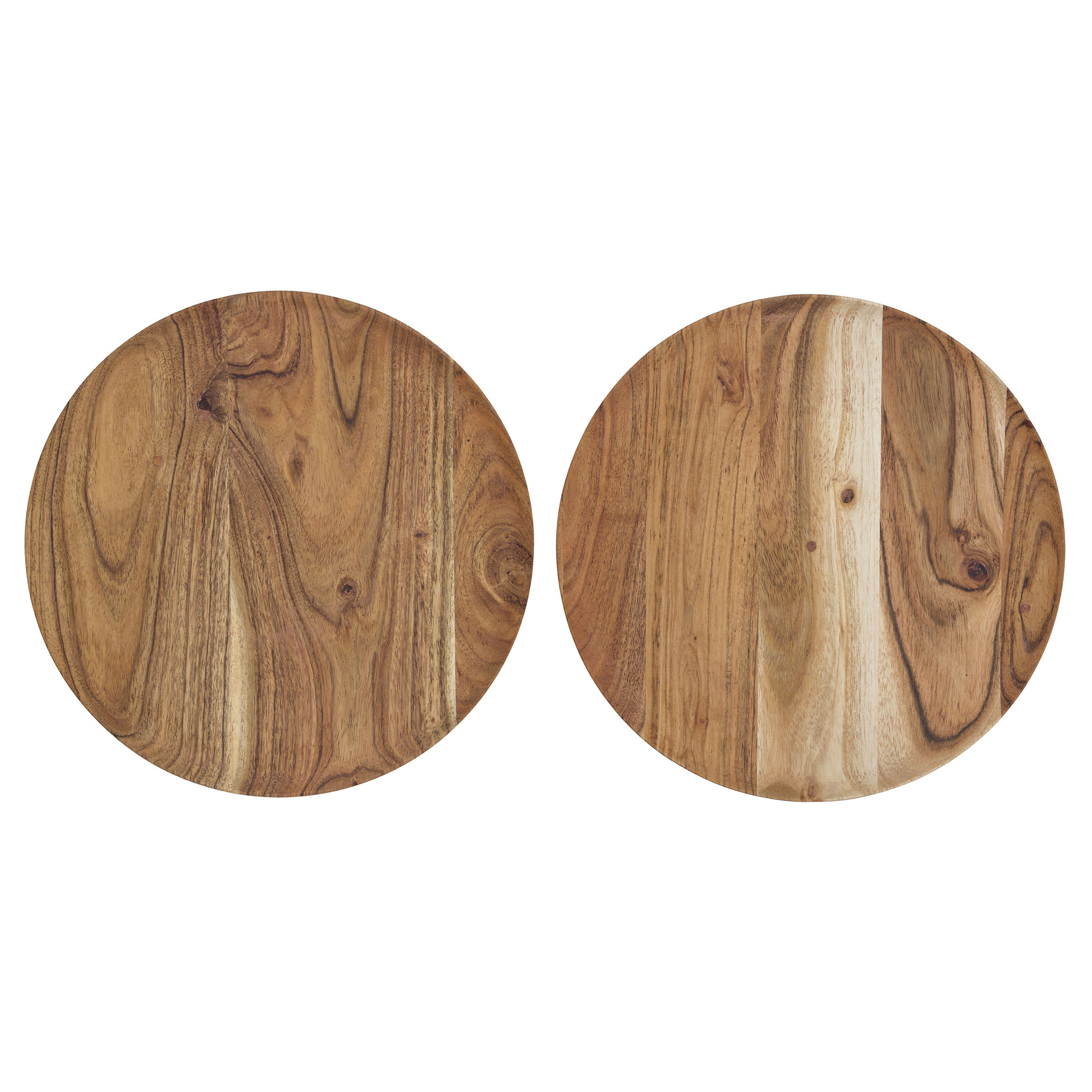 Wood Brickor Natur 2-pack Ø25