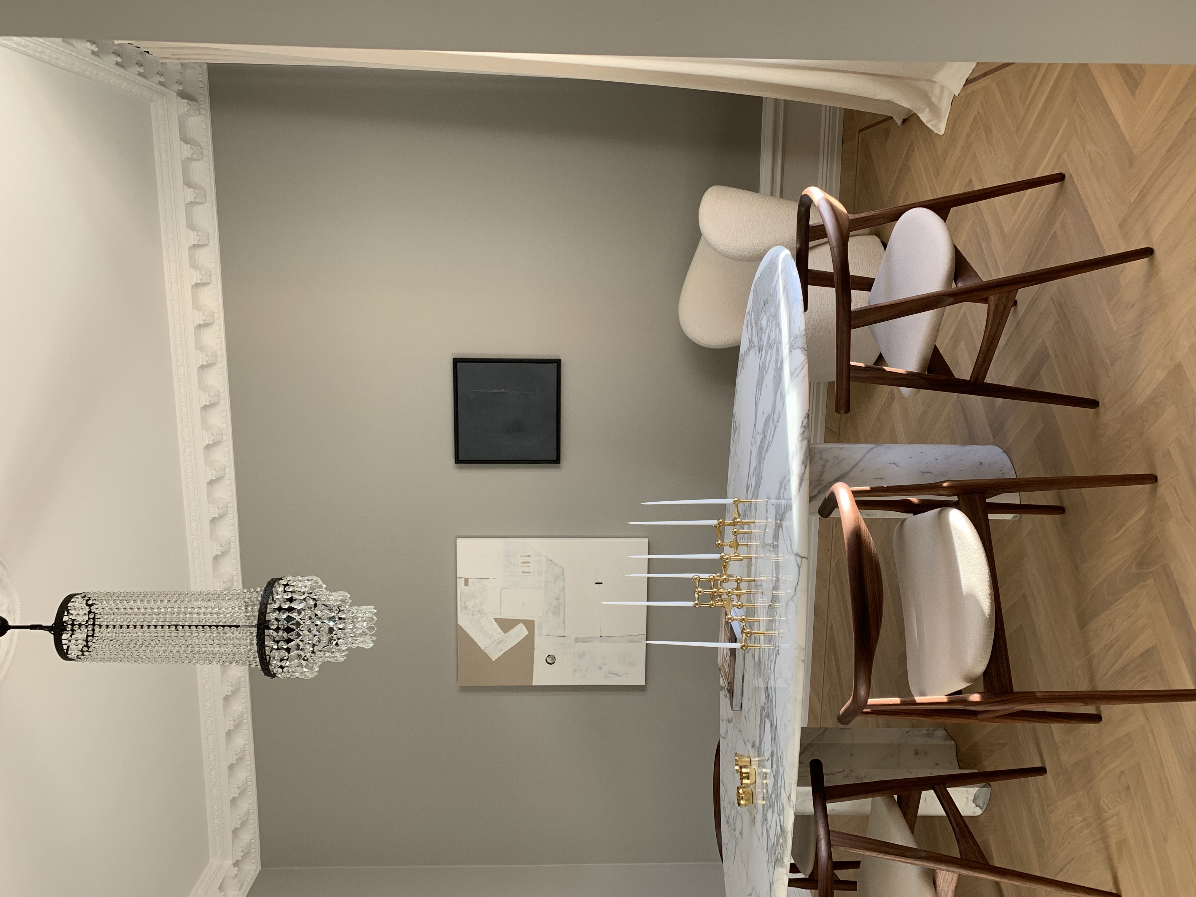 Stoff STOFF Nagel Lysestake Solid Brass 3-pakning