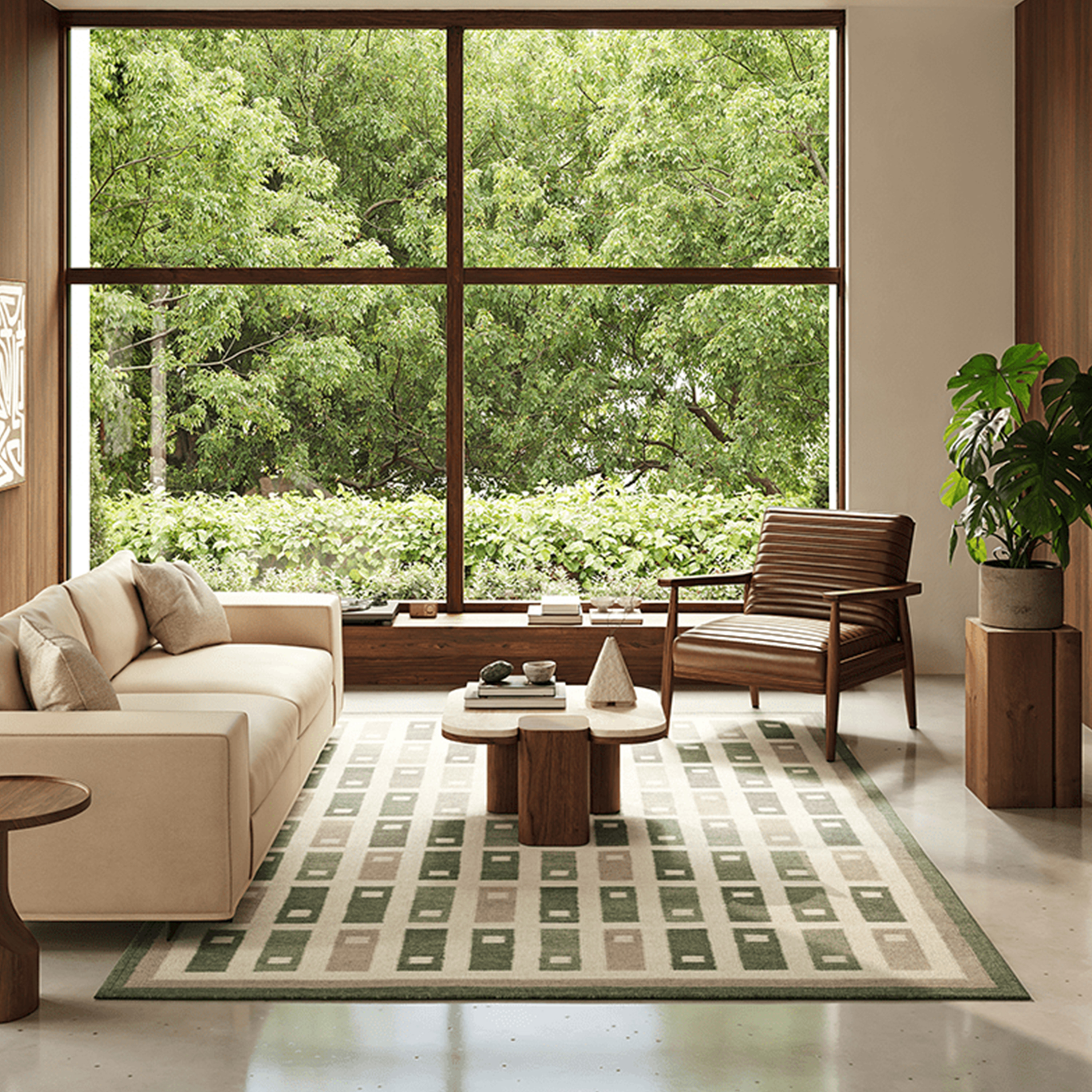 Classic Collection Fyrbo Ullmatte Grønn 170x230