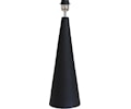 Cone Lampfot Matt Svart