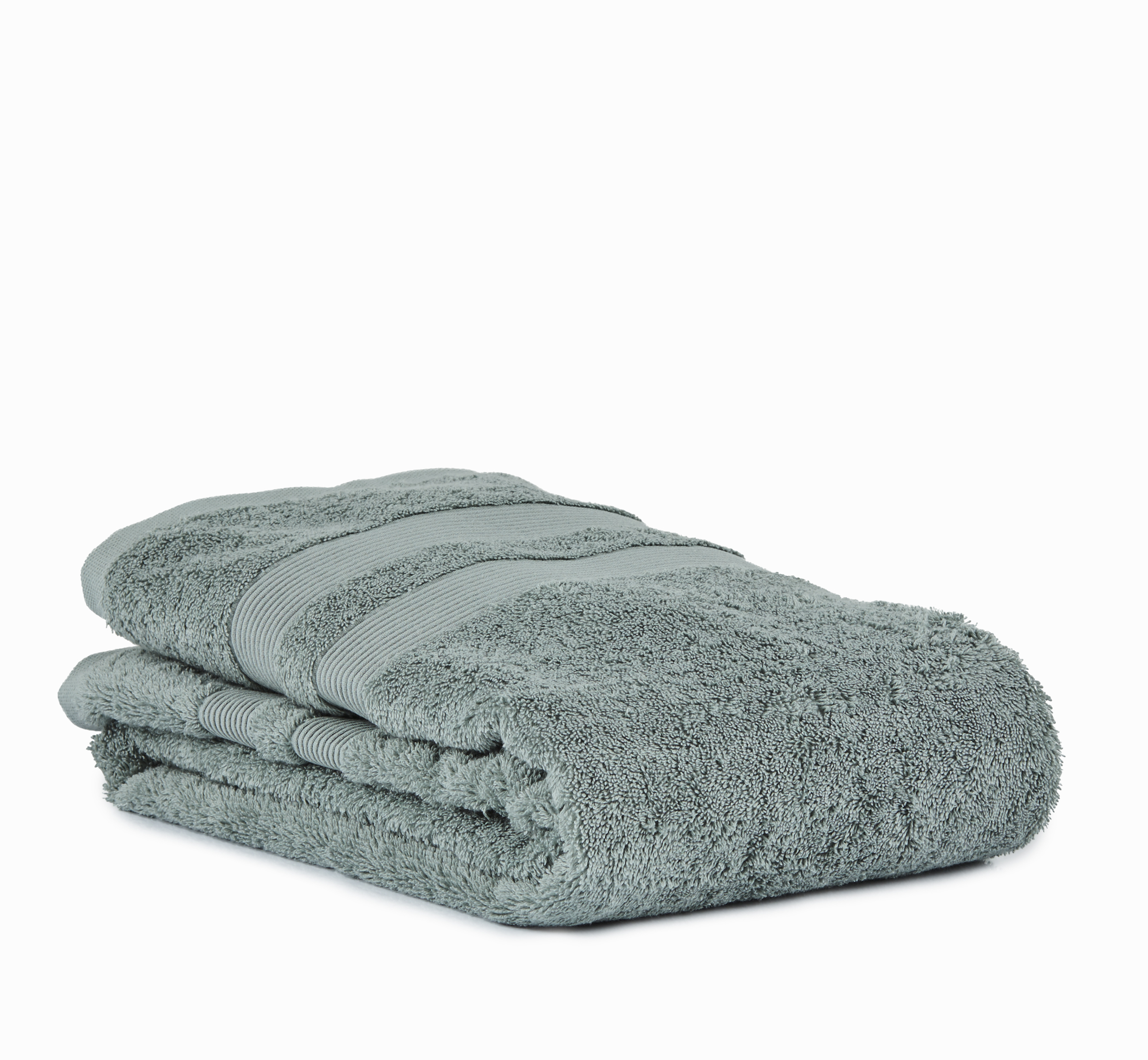 Mille Notti Fontana pyyhe EKO harmaa / vihreä 100x150