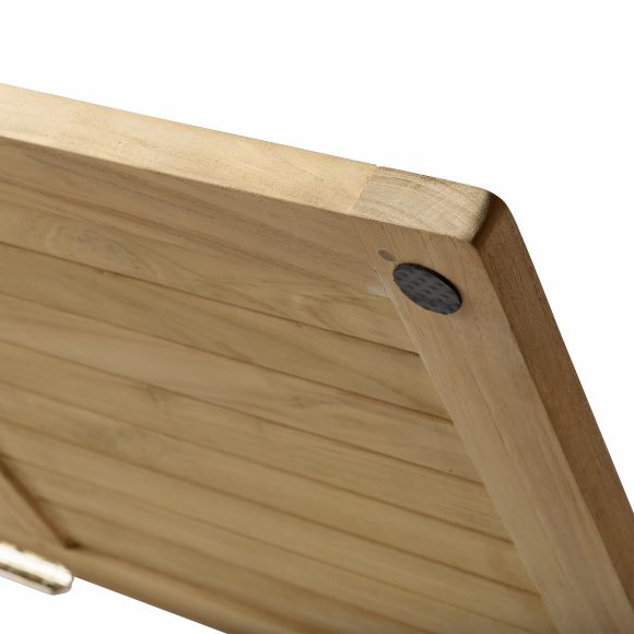 Cinas Classic Förvaringsbänk Teak/Vit 90cm