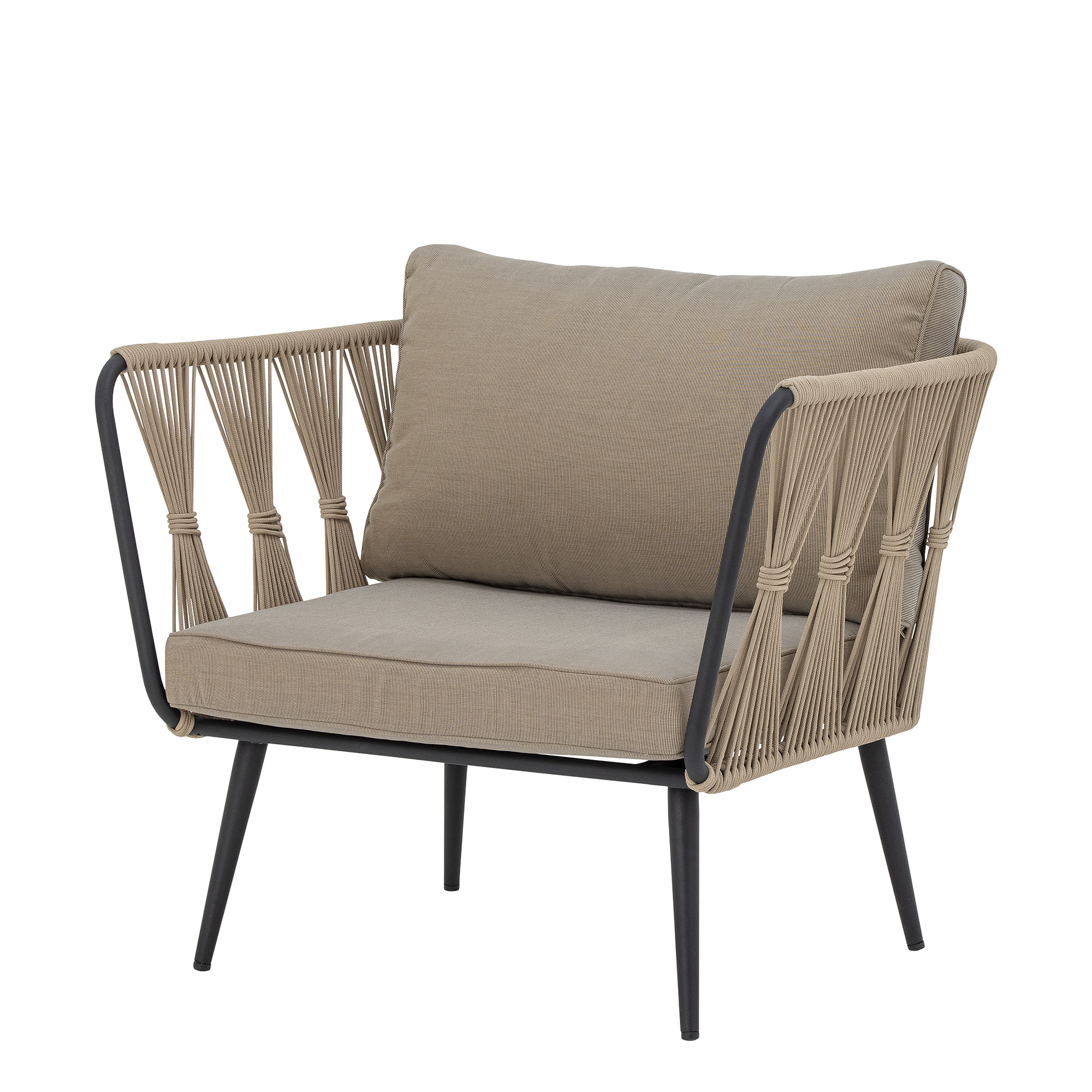 Bloomingville - Pavone Loungestuhl Braun - Outdoor-Liegestuhl (2er-Pack)